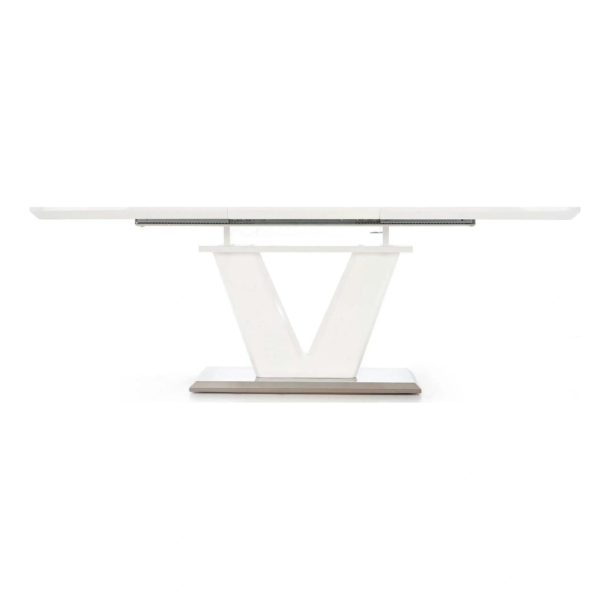 Masa extensibila MISTRAL, alb, 160/220x90x77 cm