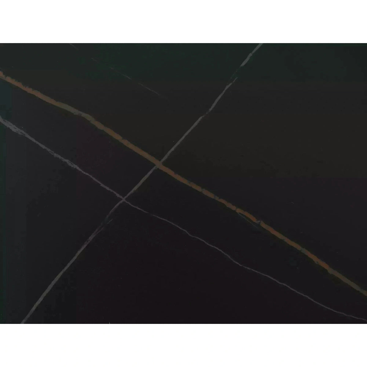 Masa extensibila MONACO, negru cu efect de marmura/nuc, 160/200x90x75 cm