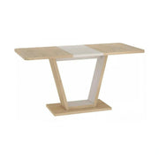 Masa extensibila NIGEL, stejar/casmir, PAL laminat, 120/160x80x76 cm