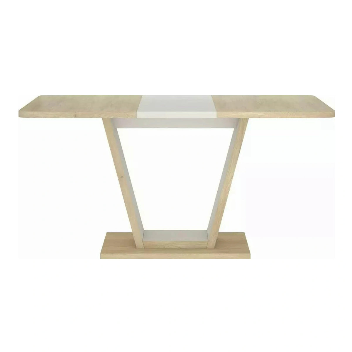 Masa extensibila NIGEL, stejar/casmir, PAL laminat, 120/160x80x76 cm