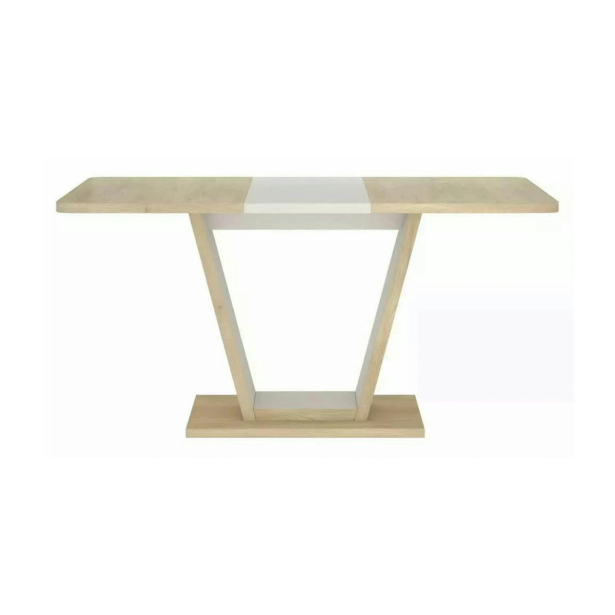 Masa extensibila NIGEL, stejar/casmir, PAL laminat, 120/160x80x76 cm