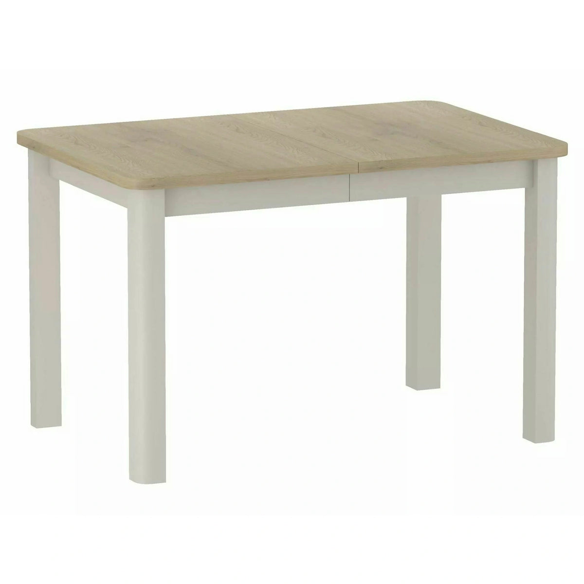 Masă extensibilă OSKAR, stejar cremona/cașmir, PAL laminat/MDF, 120–200x80x76 cm