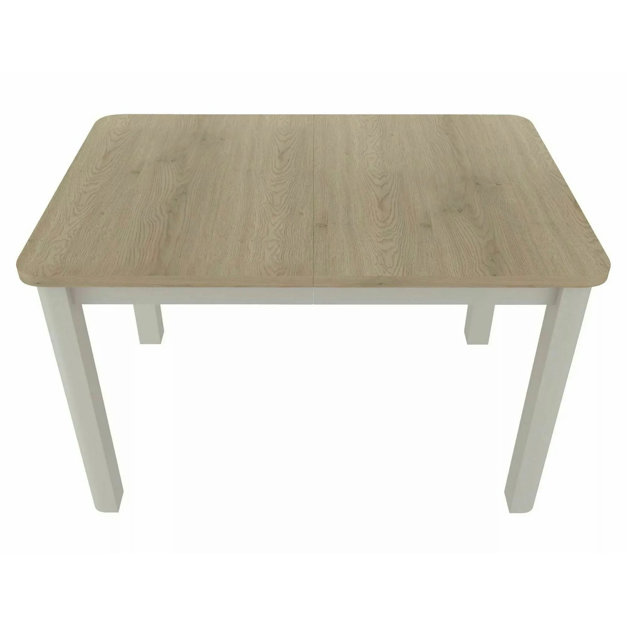 Masă extensibilă OSKAR, stejar cremona/cașmir, PAL laminat/MDF, 120–200x80x76 cm