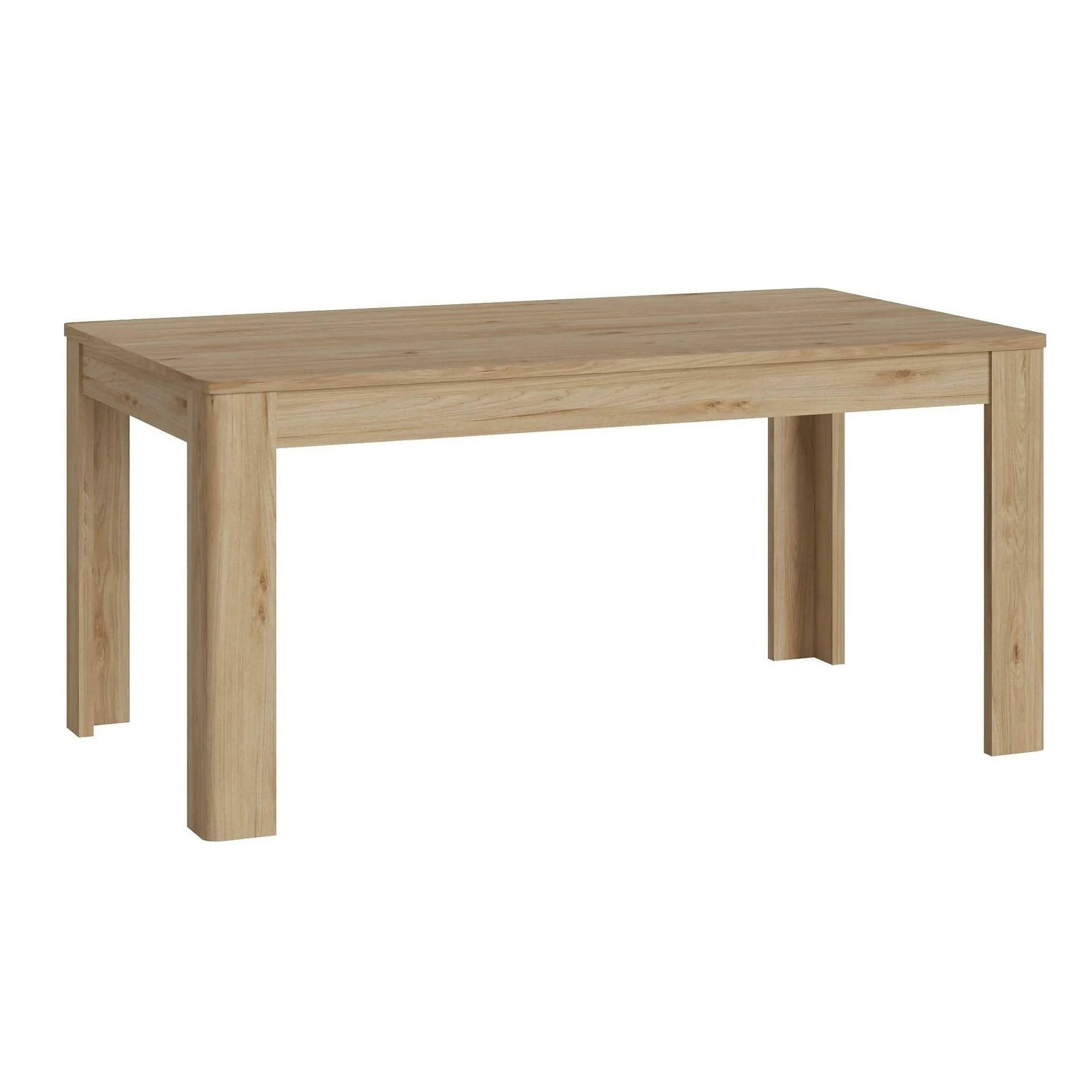Masa extensibila PARILLA, stejar, PAL laminat, 160/200x90x76 cm