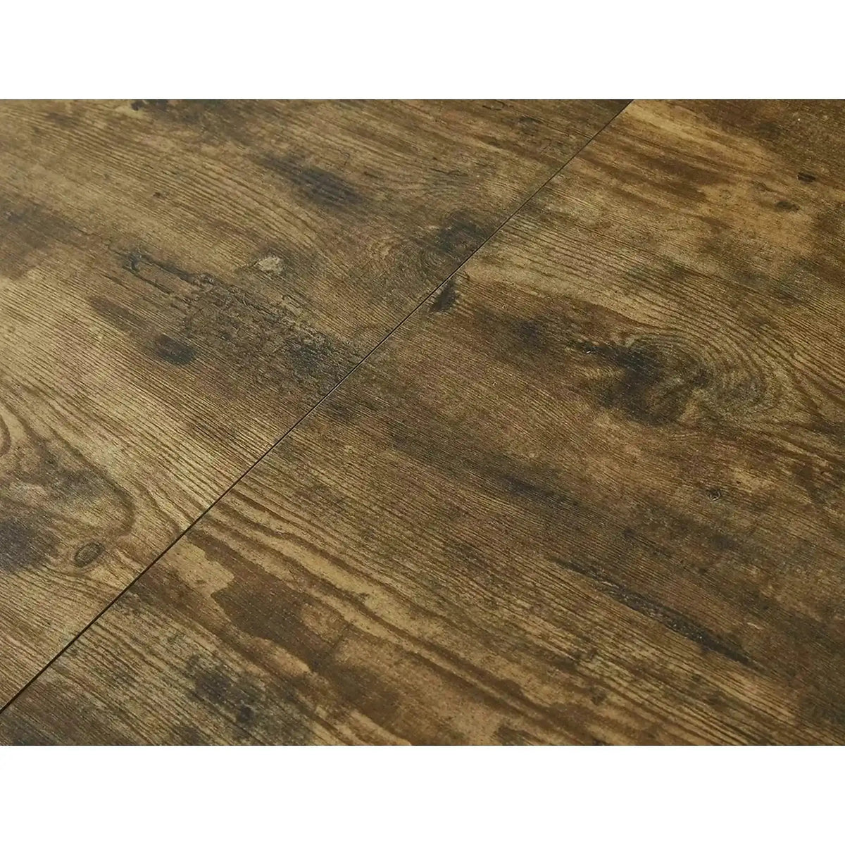 Masa extensibila pentru sufragerie GASTON, nuc/negru, 100/135x100x75 cm