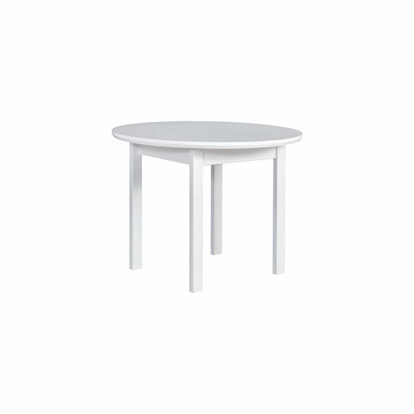 Masa extensibila POLI 1, alb, 100/130x100x76 cm