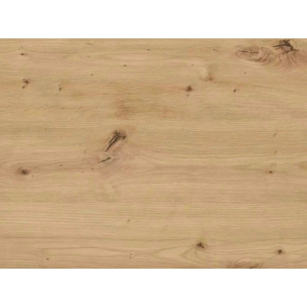 Masa extensibila PRESTO, stejar artisan/negru, PAL laminat, 140/218x80x78 cm