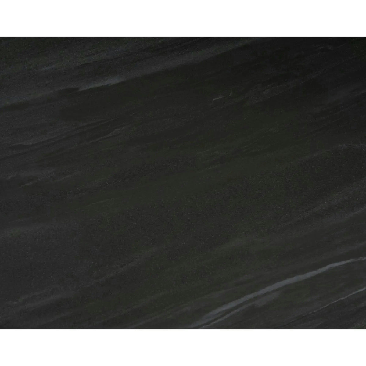 Masa extensibila REEF, gri antracit cu efect de piatra/negru, ceramica/metal, 90/140x70x75 cm