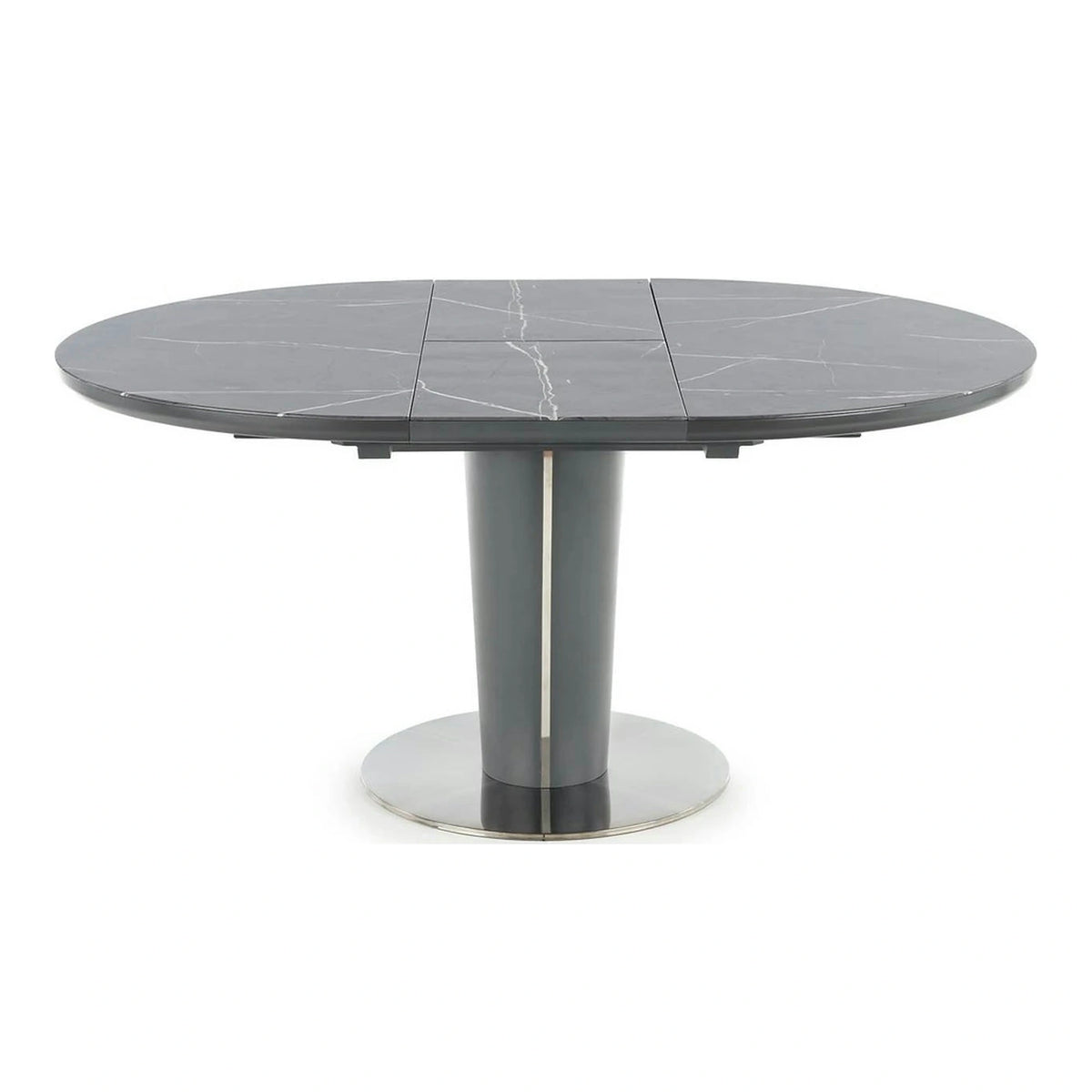 Masa extensibila RICARDO, gri, 120/160x120/76 cm