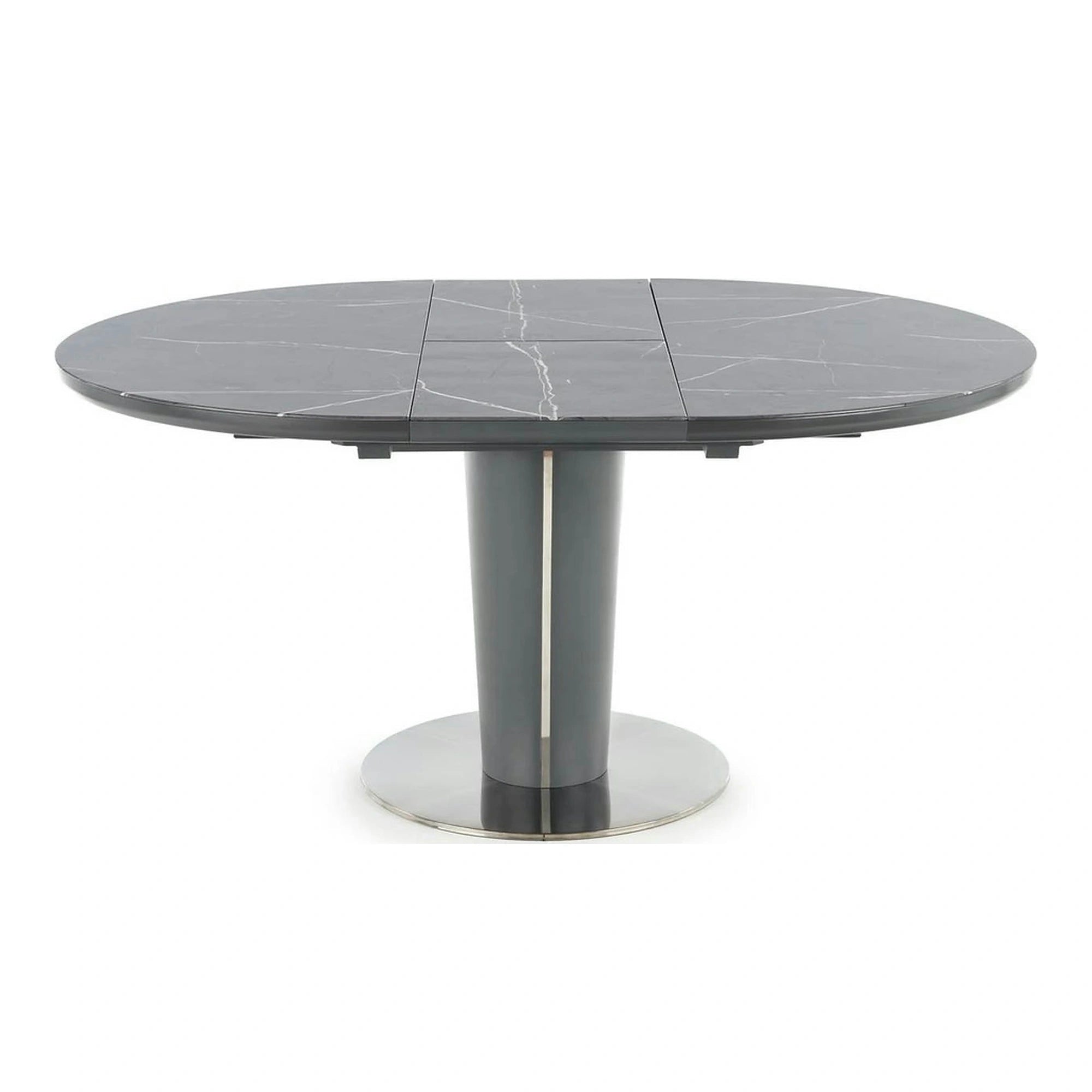 Masa extensibila RICARDO, gri, 120/160x120/76 cm