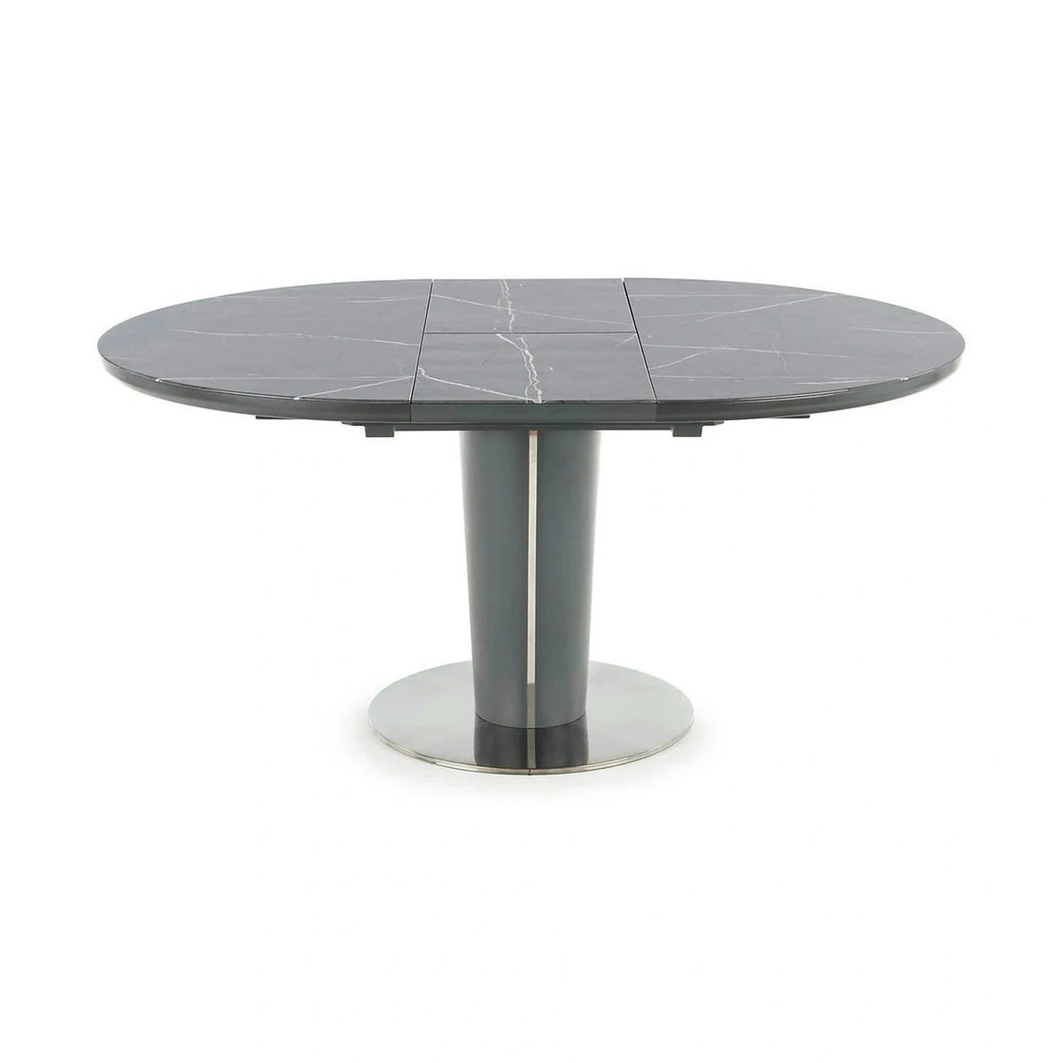 Masa extensibila RICARDO, gri, 120/160x120/76 cm