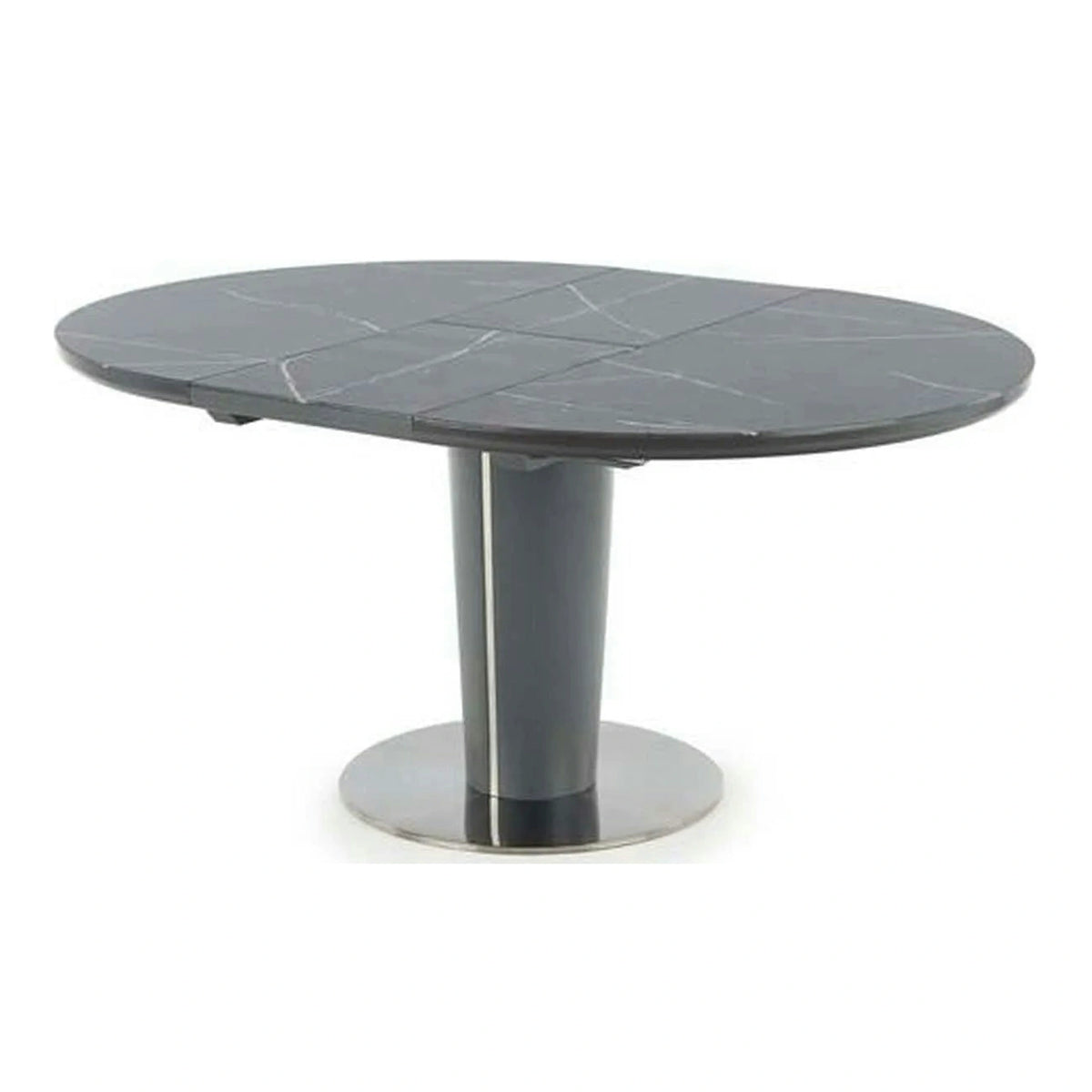 Masa extensibila RICARDO, gri, 120/160x120/76 cm