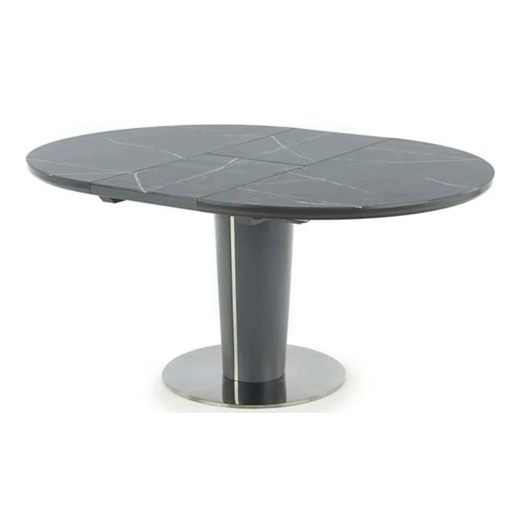 Masa extensibila RICARDO, gri, 120/160x120/76 cm