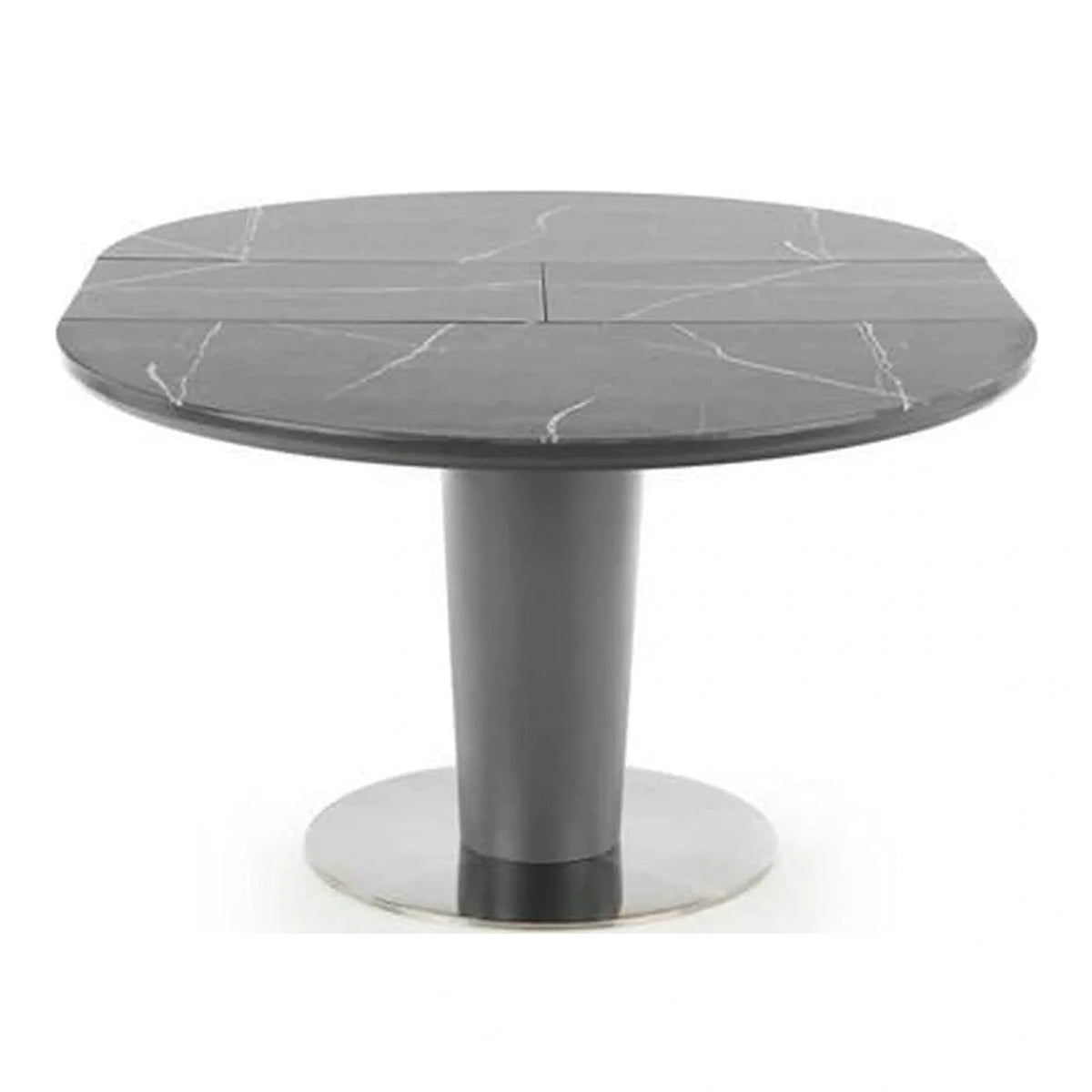 Masa extensibila RICARDO, gri, 120/160x120/76 cm