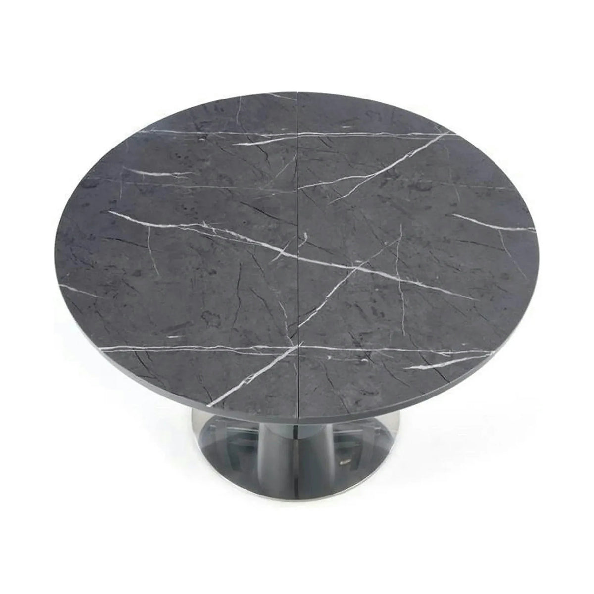 Masa extensibila RICARDO, gri, 120/160x120/76 cm