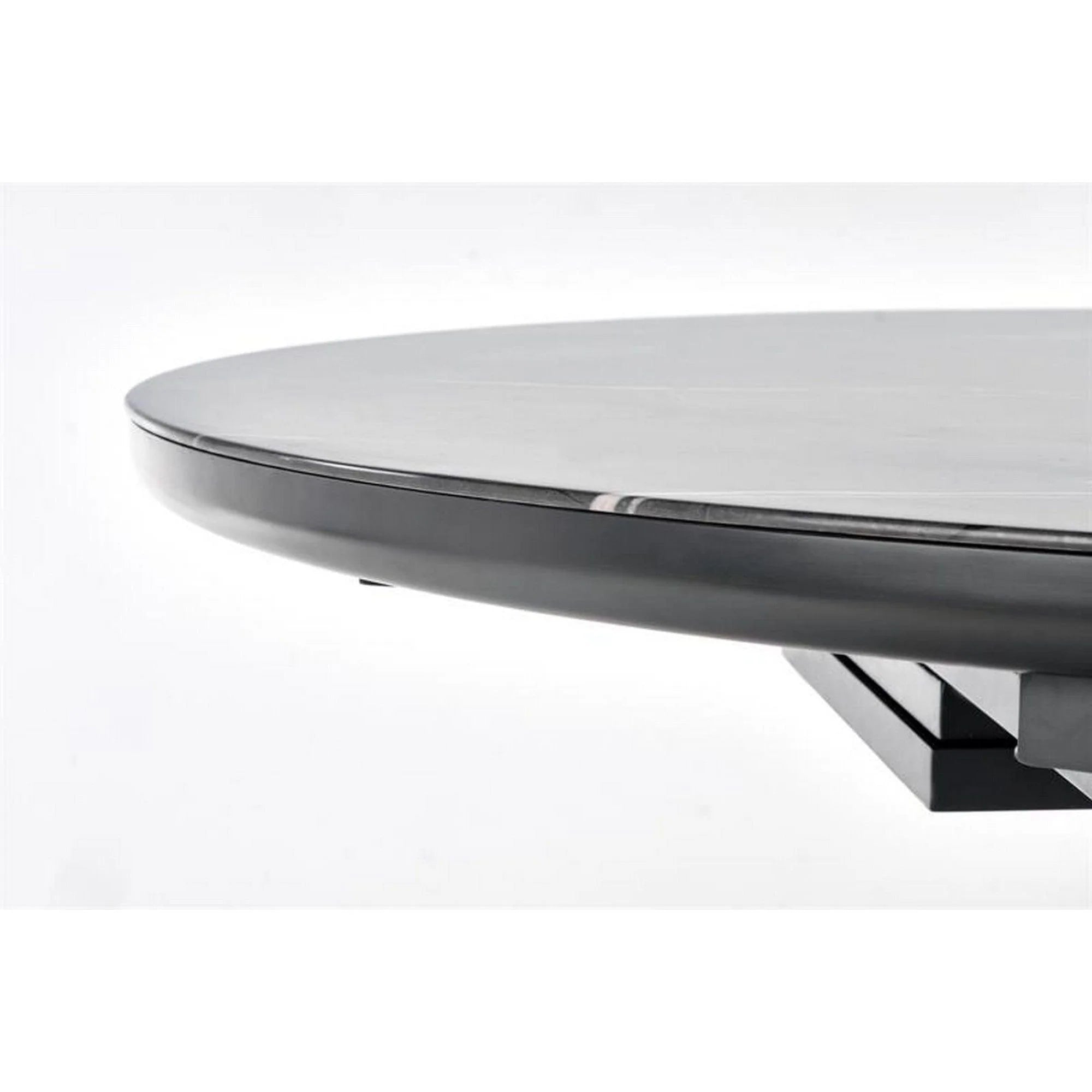 Masa extensibila RICARDO, gri, 120/160x120/76 cm