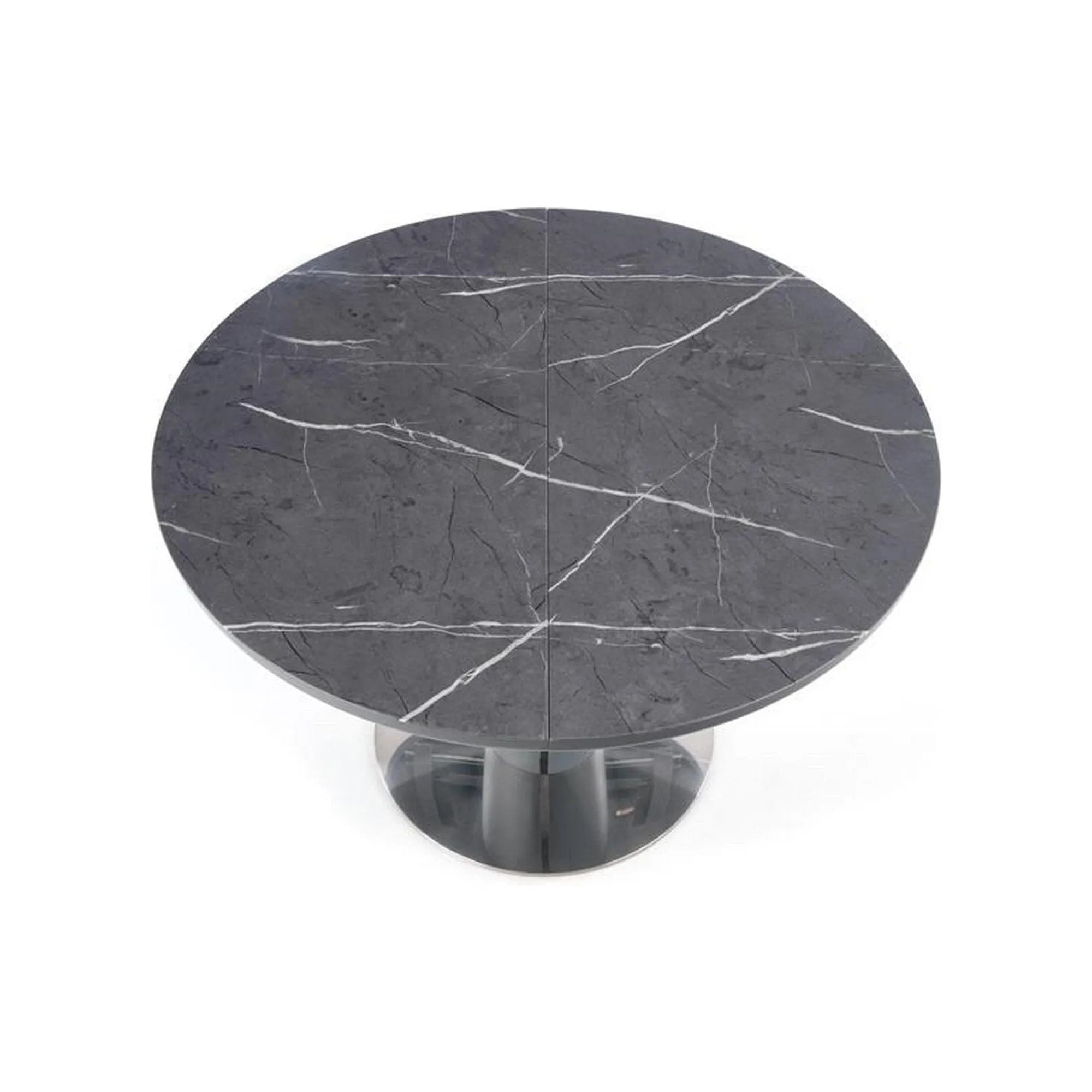 Masa extensibila RICARDO, gri, 120/160x120/76 cm