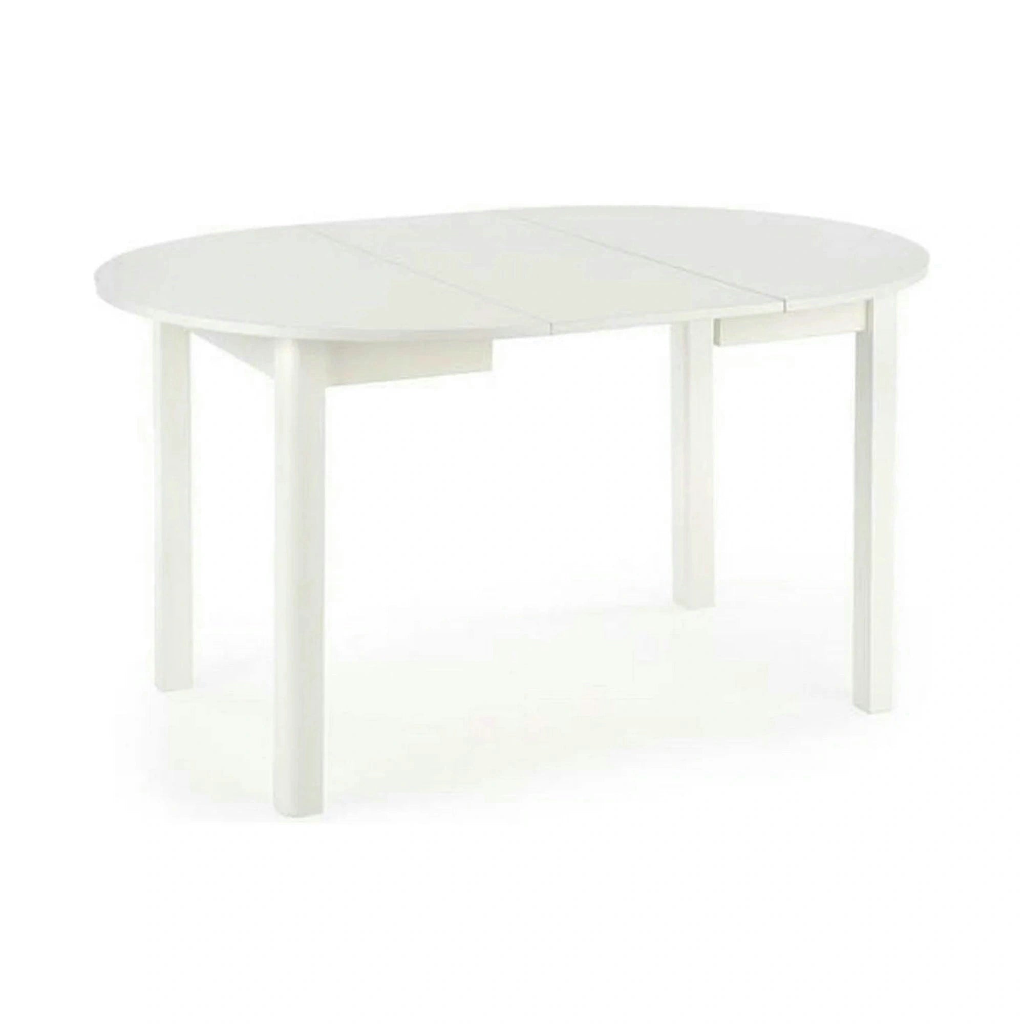 Masa extensibila RINGO, alba, 102/142x102x76 cm