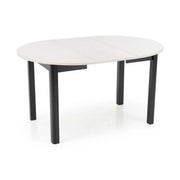 Masa extensibila RINGO, casmir/negru, PAL furniruit, 102/142x102x76 cm