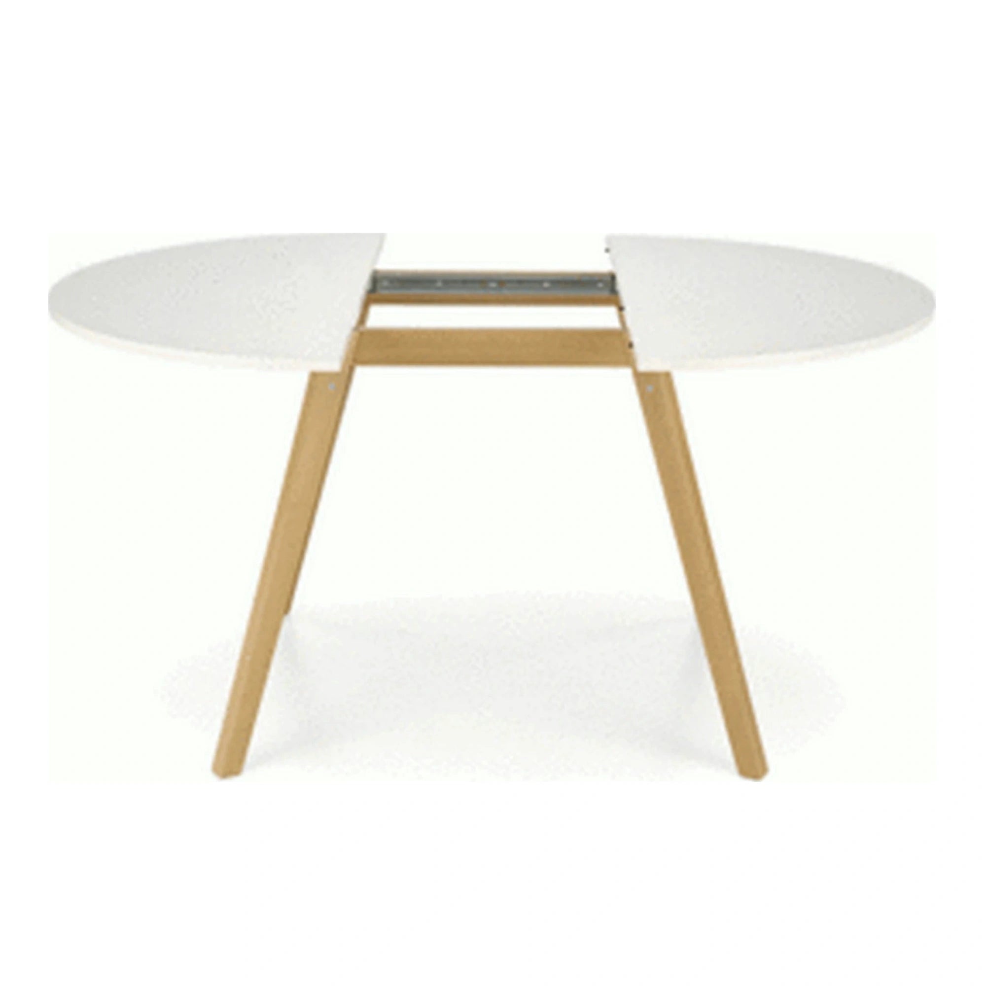 Masa extensibila RUBEN, casmir/stejar, PAL, 102/142x102x73 cm