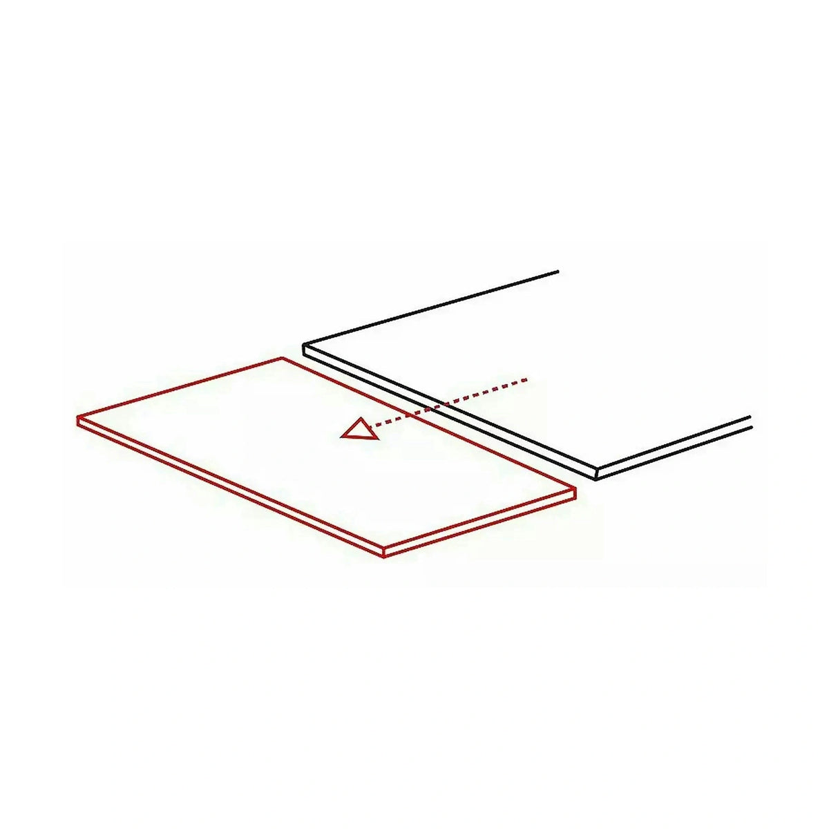 Masa extensibila SALVADORE CERAMIC II, gri/negru mat, sticla securizata/ceramica, 120/180x80x76 cm