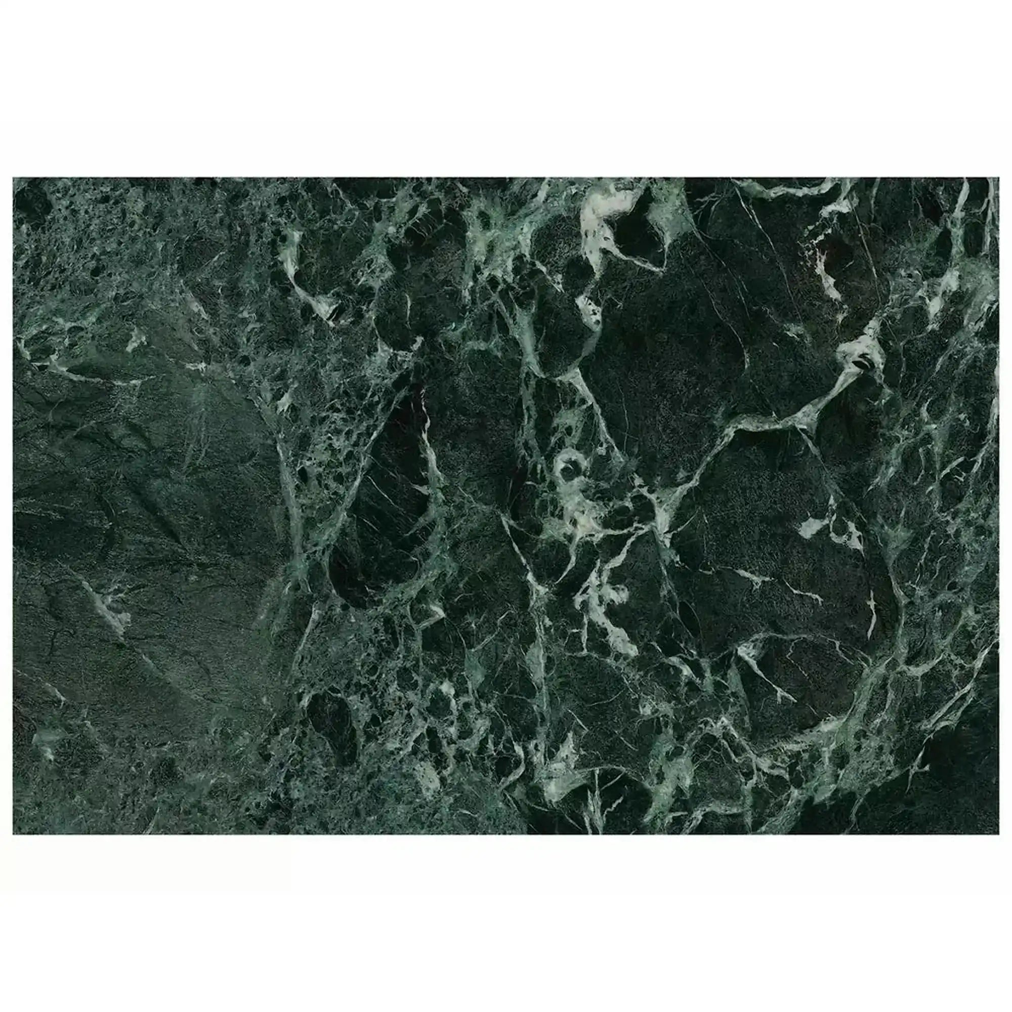 Masa extensibila SALVADORE, negru cu efect de marmura/negru, sticla/ceramica/metal, 160/240x90x77 cm
