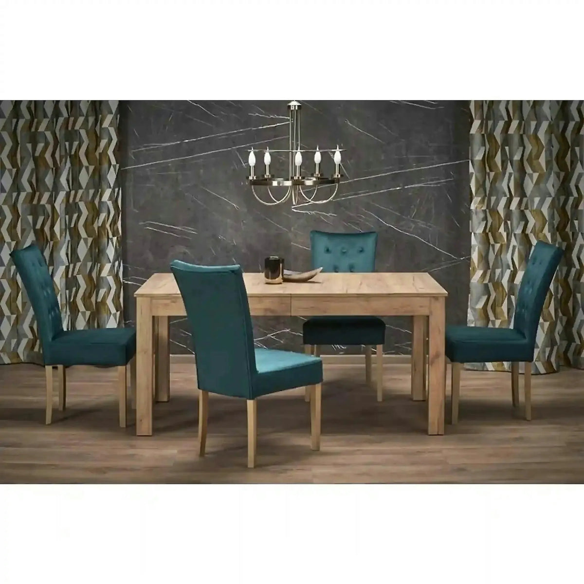 Masa extensibila SEWERYN, stejar craft, PAL, 160/300x90x76 cm