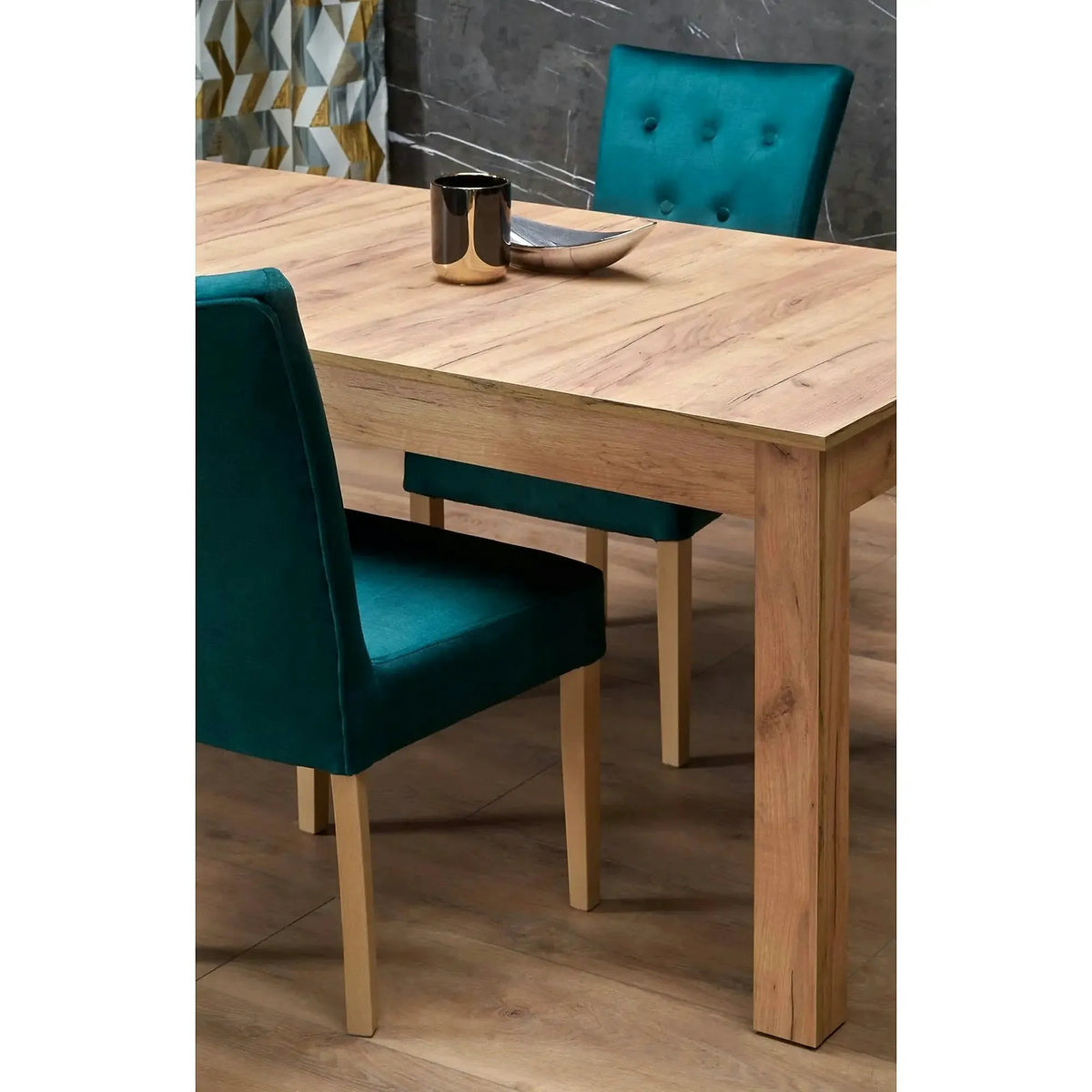 Masa extensibila SEWERYN, stejar craft, PAL, 160/300x90x76 cm