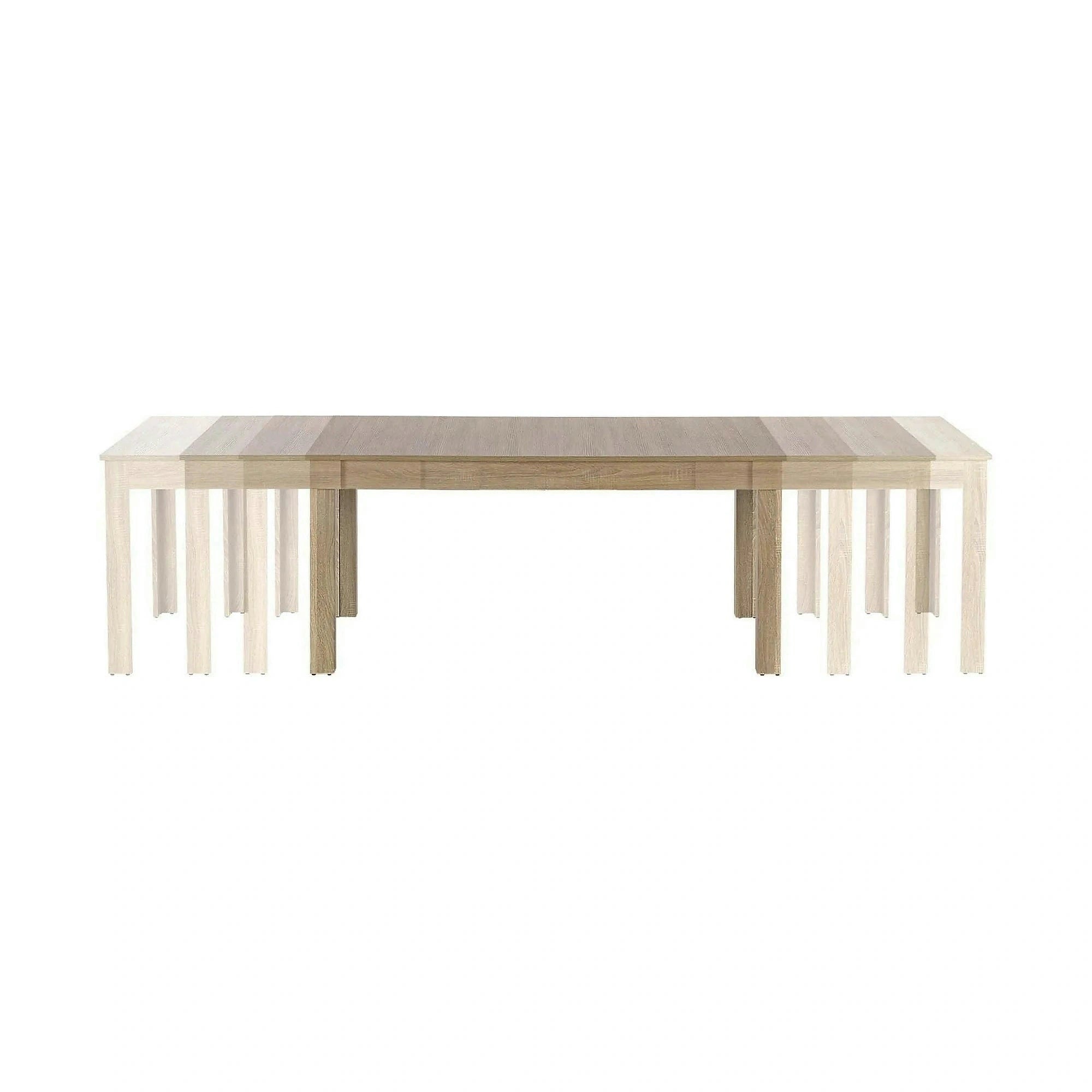 Masa extensibila SEWERYN, stejar, PAL, 160/300x90x76 cm