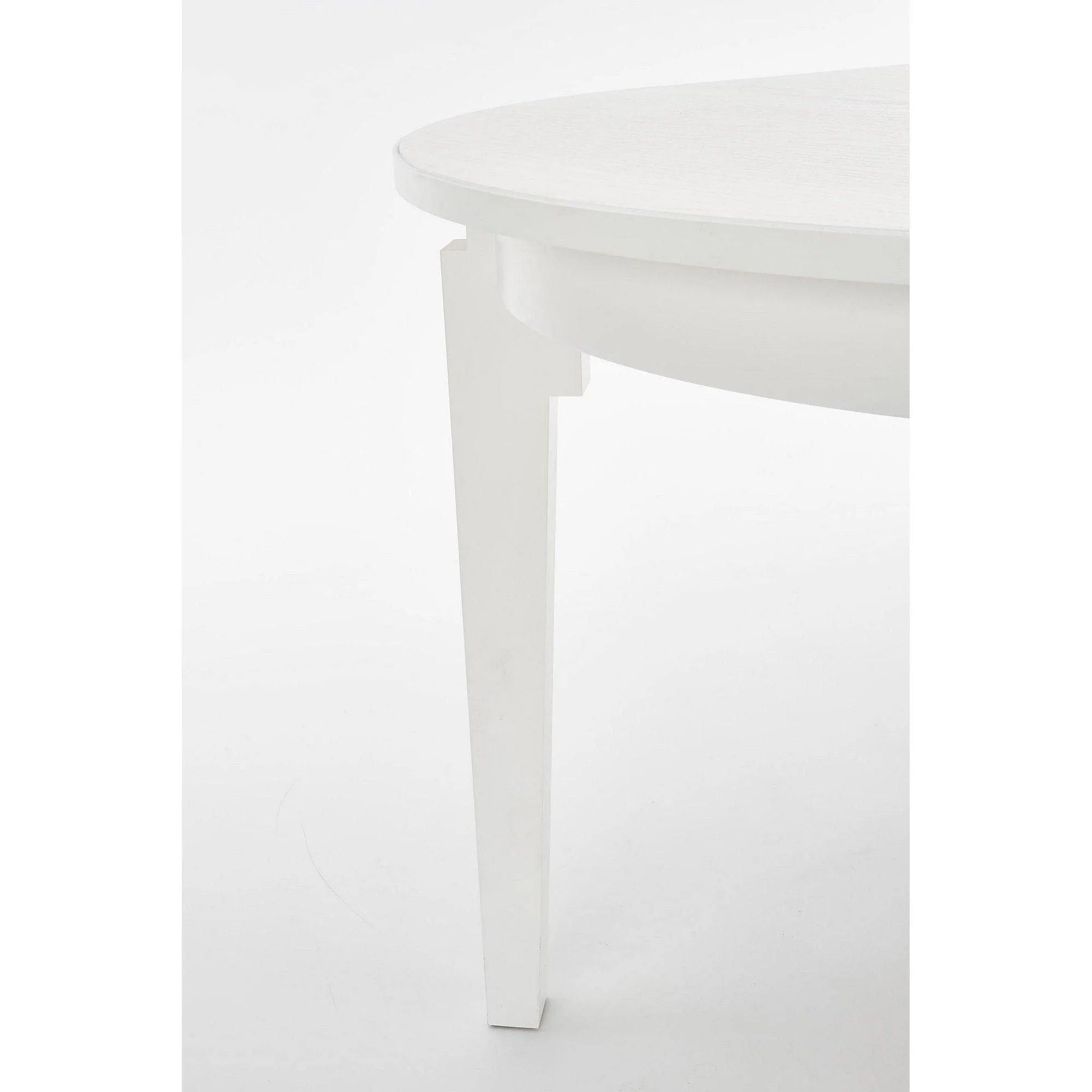 Masa extensibila SORBUS, alb, 100/200x100x77 cm