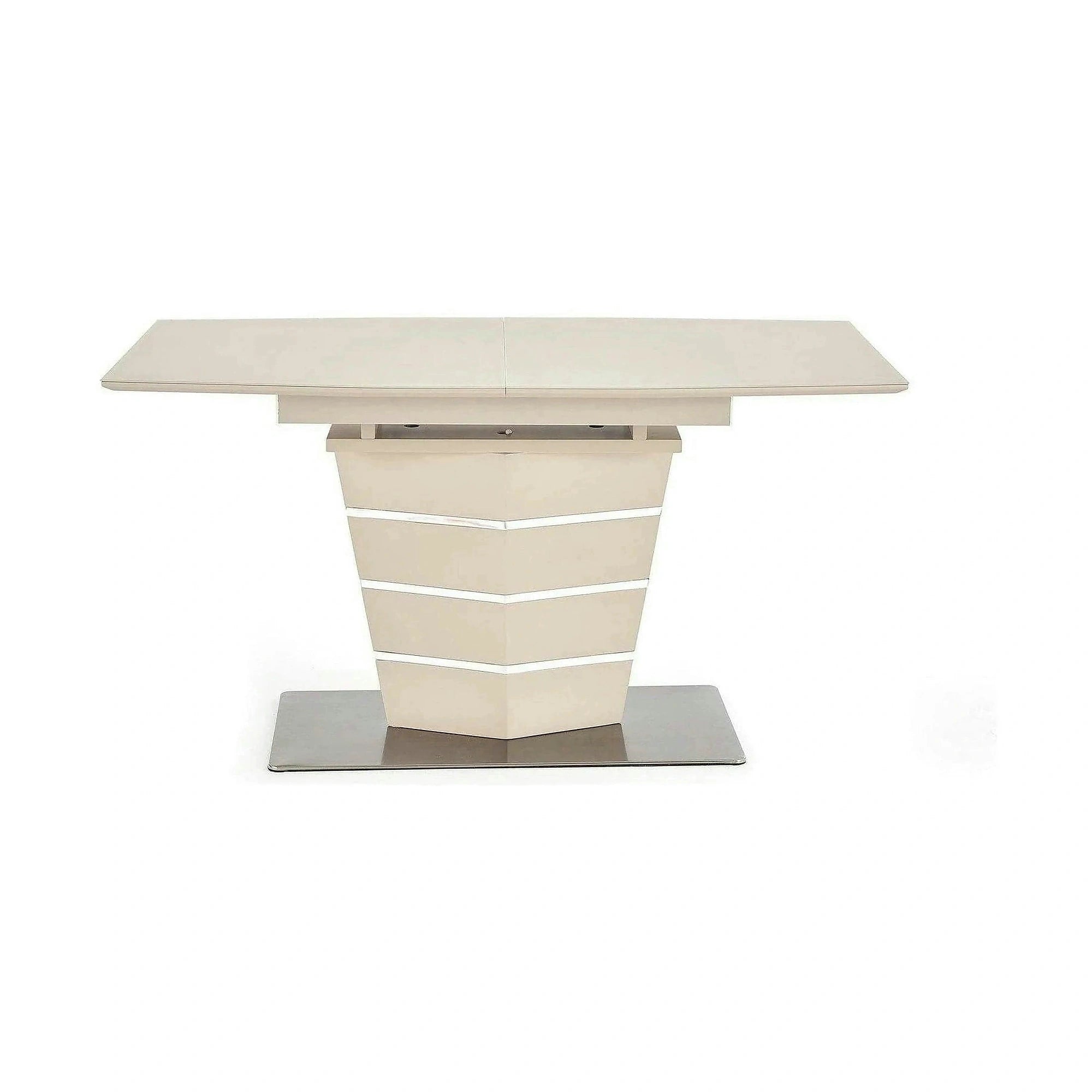 Masa extensibila SORENTO, bej, 140/180x80x76 cm