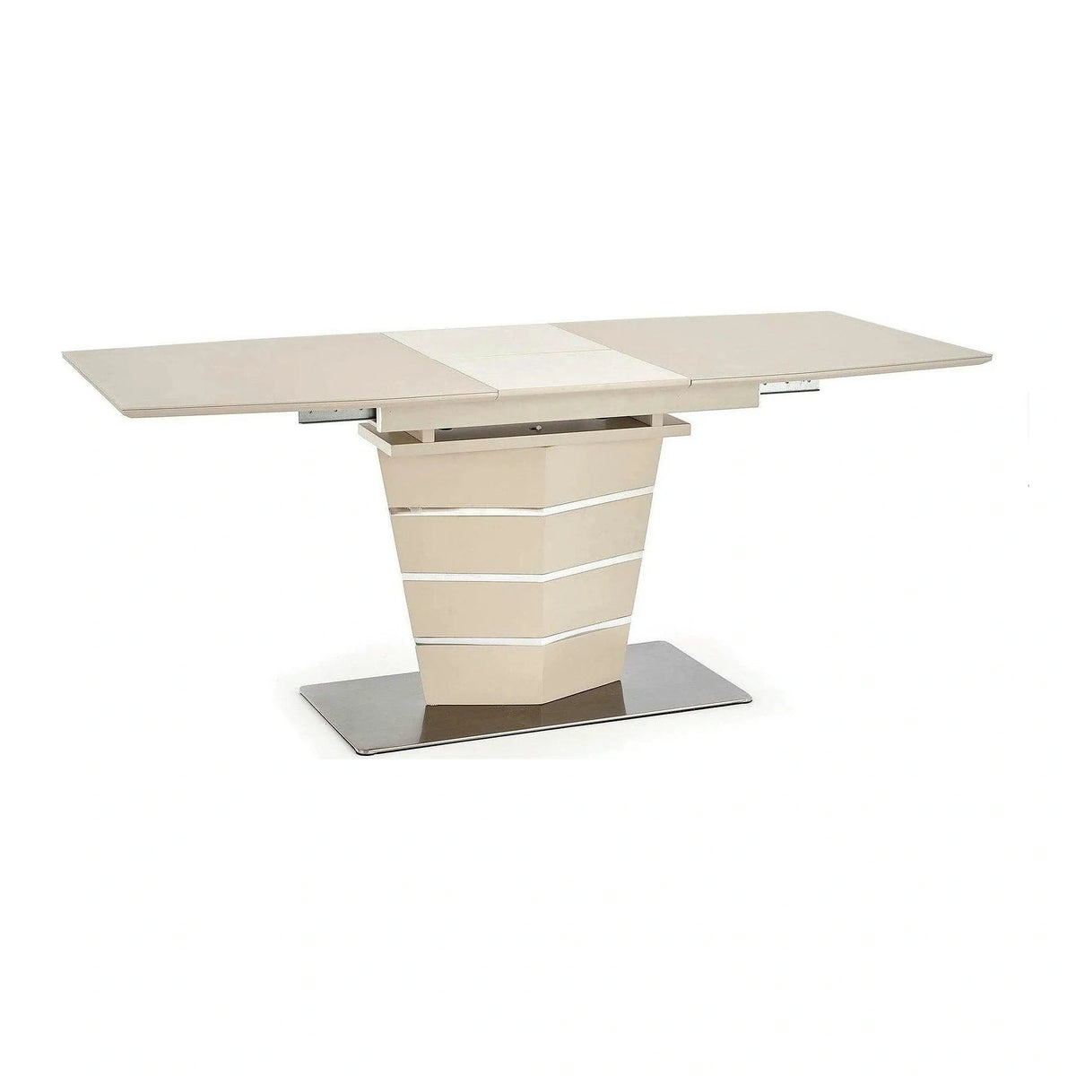 Masa extensibila SORENTO, bej, 140/180x80x76 cm
