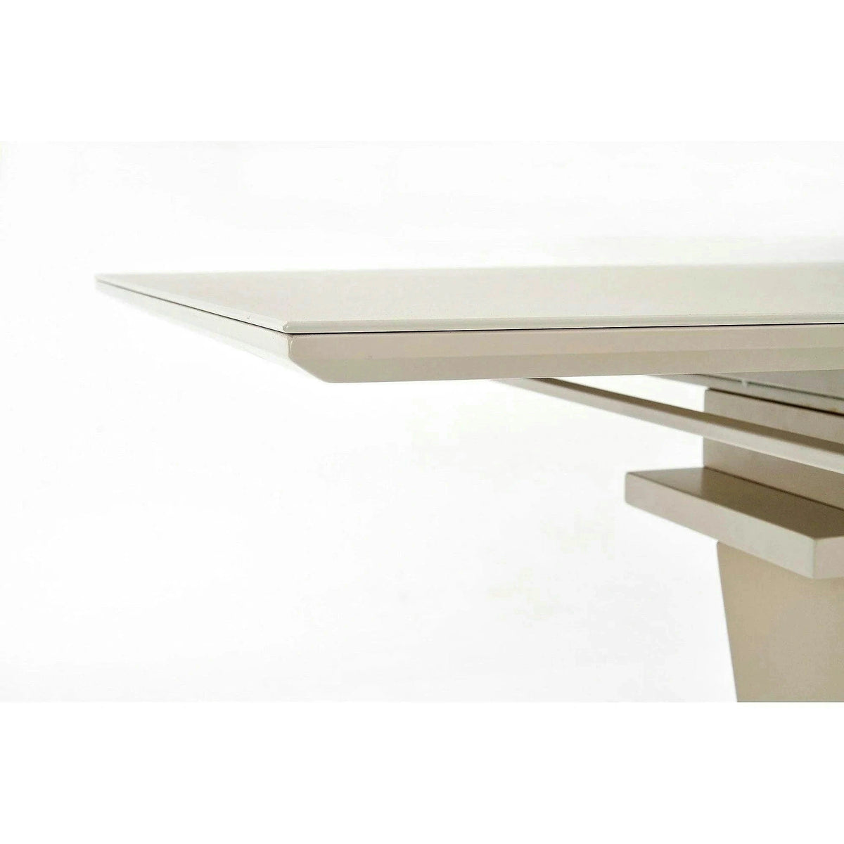 Masa extensibila SORENTO, bej, 140/180x80x76 cm