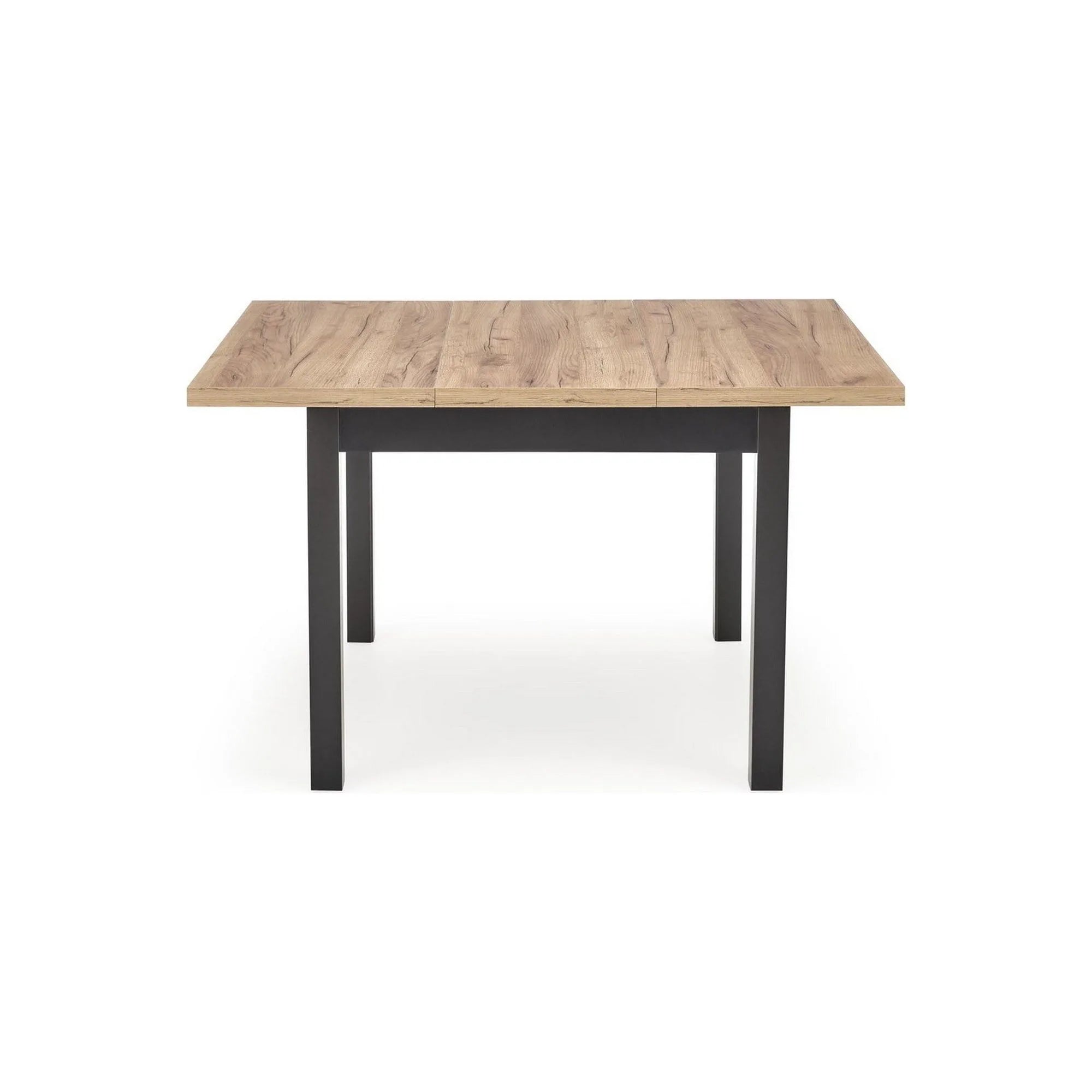 Masa extensibila TIAGO, stejar/negru, 90/125x90x77 cm