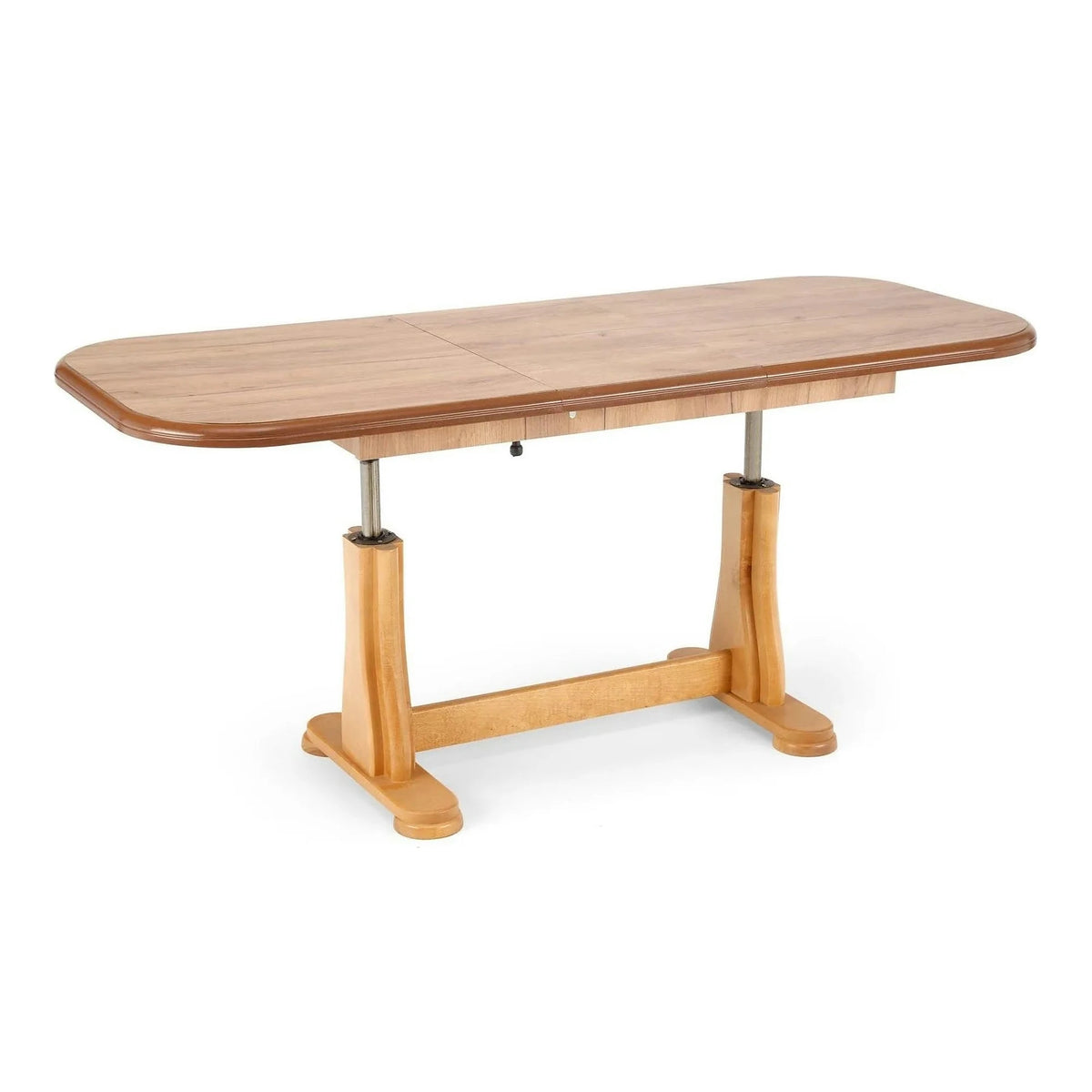 Masa extensibila TYMON, stejar, 125/164x65x60/72 cm