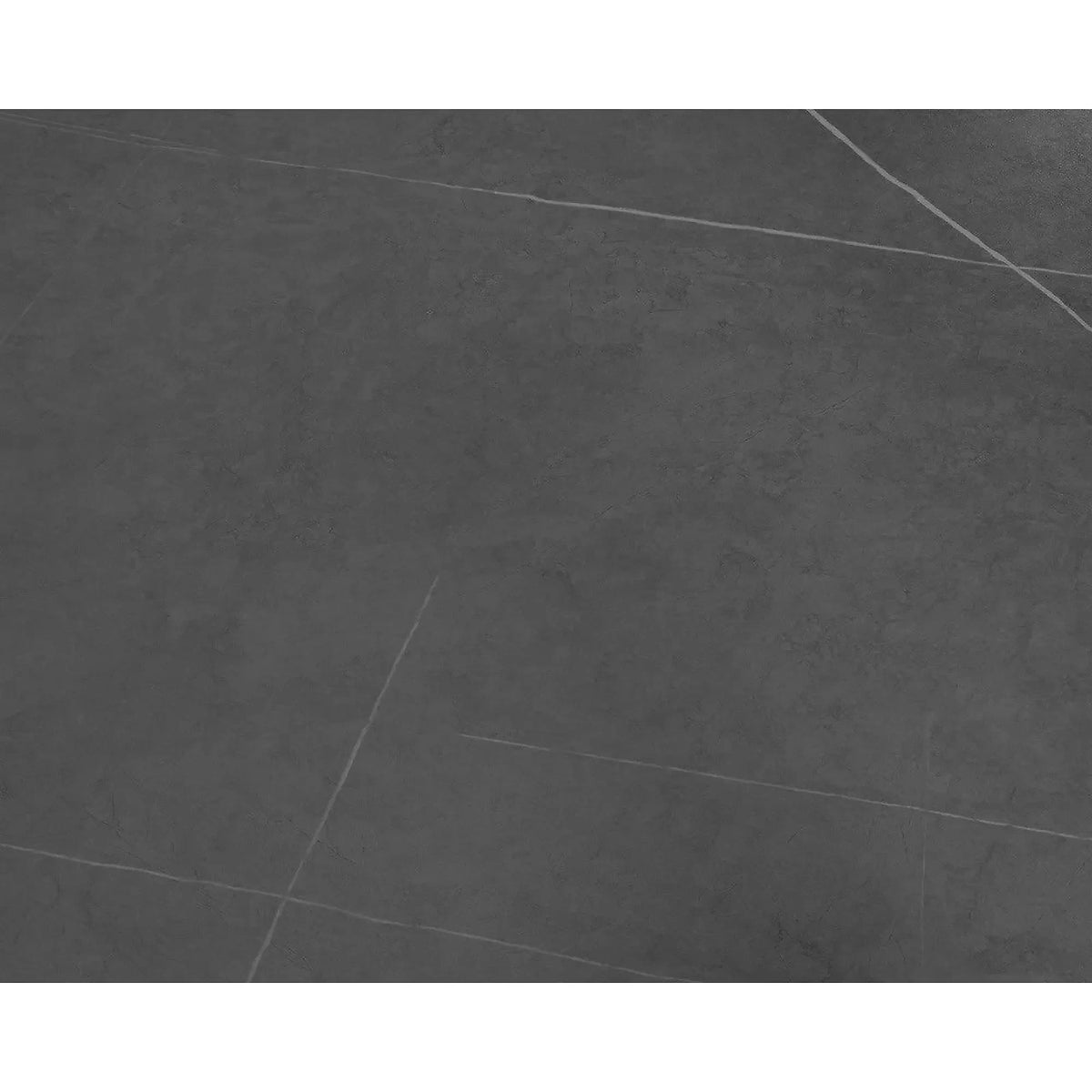 Masa extensibila VELA, gri cu efect de marmura, ceramica/metal, 110/170x75x76 cm
