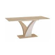 Masa extensibila VENTO, stejar/casmir, PAL laminat, 120/160x68x76 cm