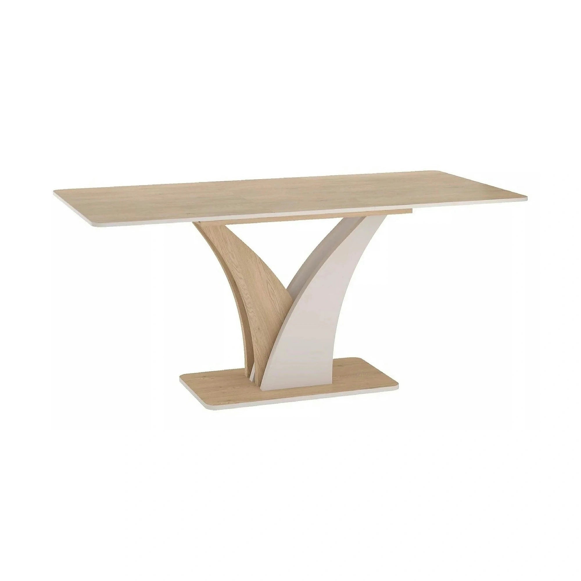 Masa extensibila VENTO, stejar/casmir, PAL laminat, 120/160x68x76 cm