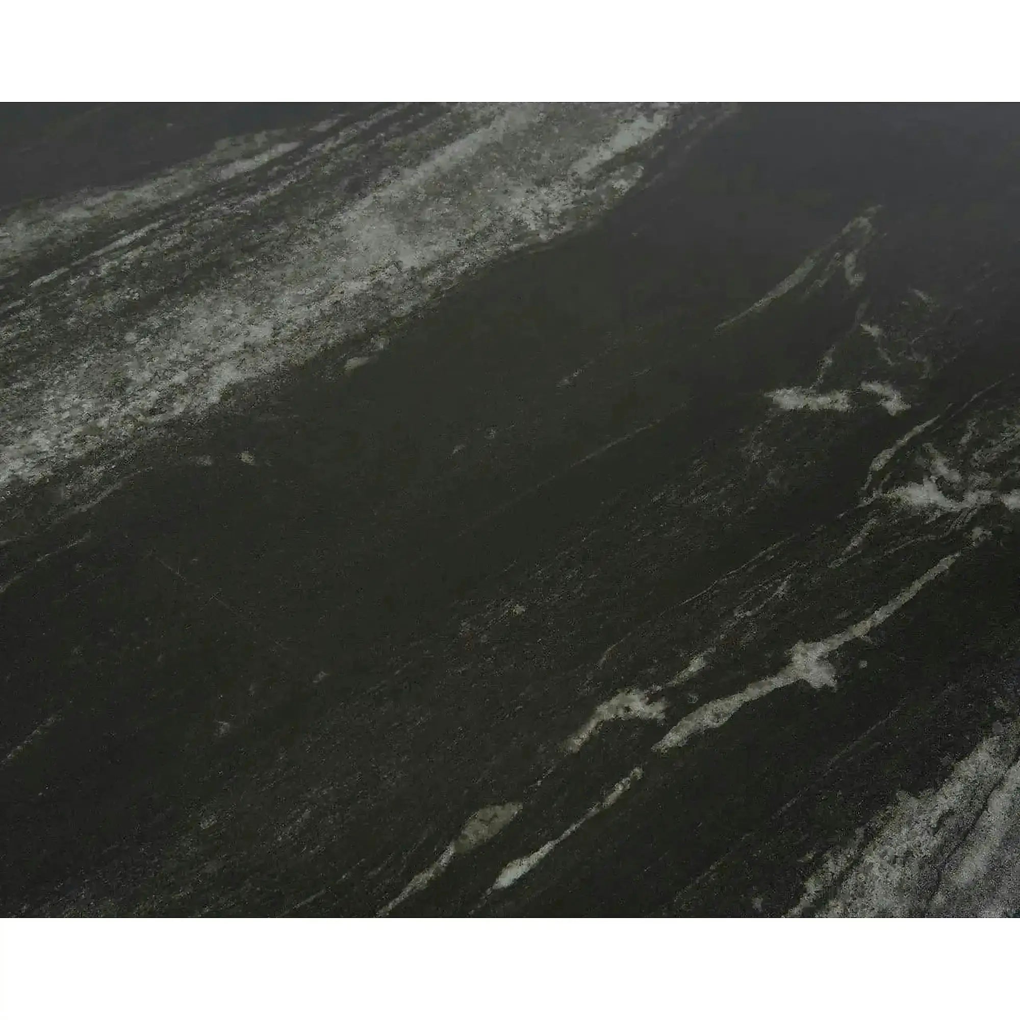 Masa extensibila VIGO, negru cu efect de marmura, ceramica/metal, 120/180x80x77 cm