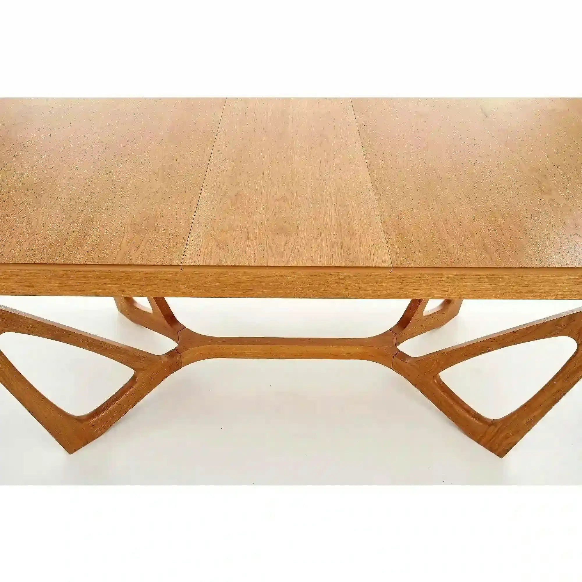Masa extensibila WENANTY, stejar, 160/240x100x77 cm