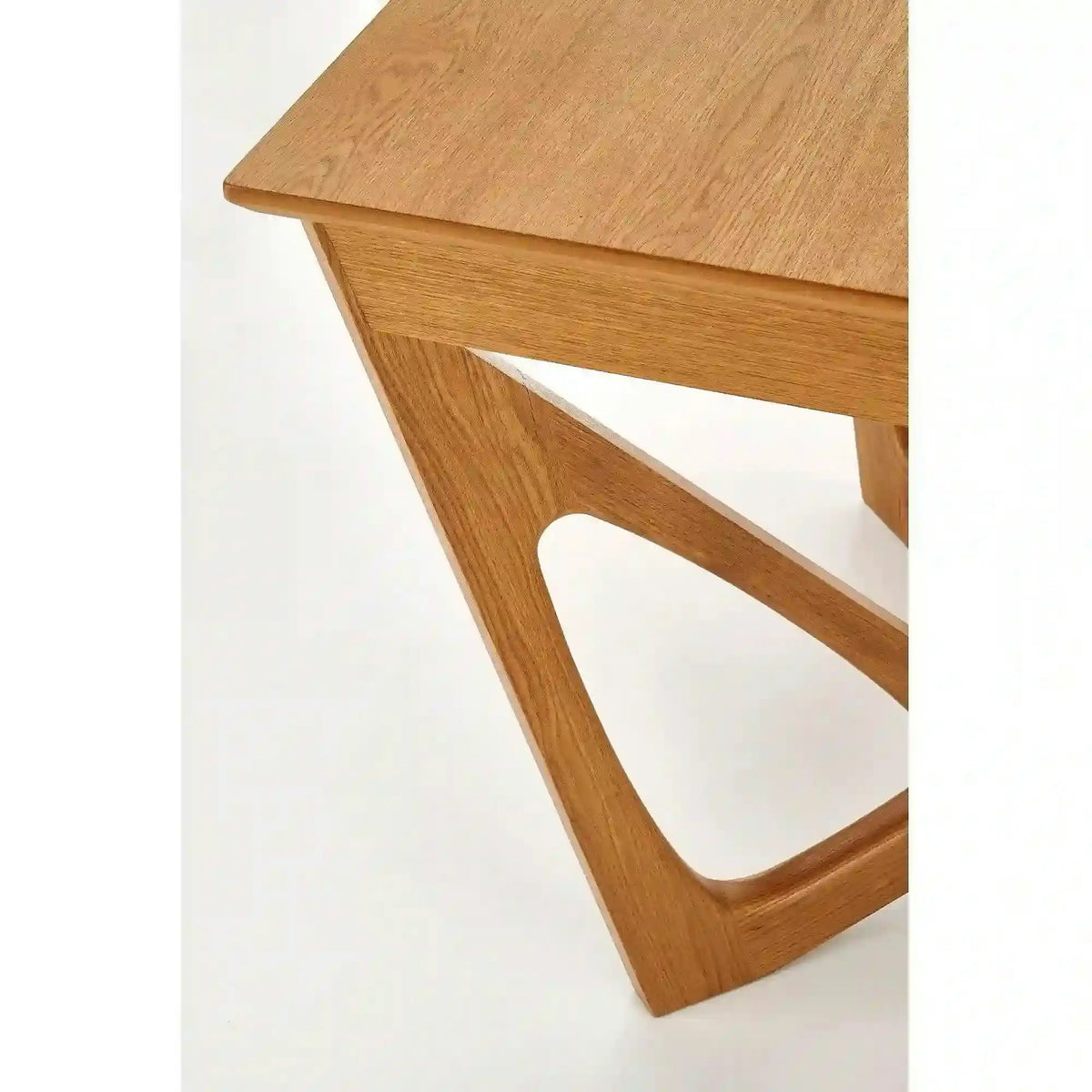 Masa extensibila WENANTY, stejar, 160/240x100x77 cm