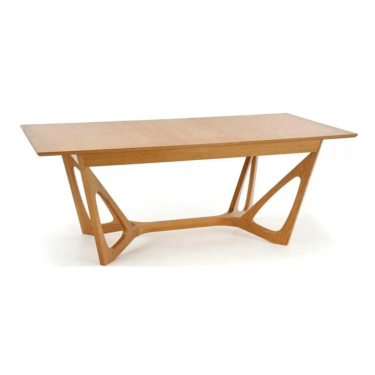 Masa extensibila WENANTY, stejar, 160/240x100x77 cm