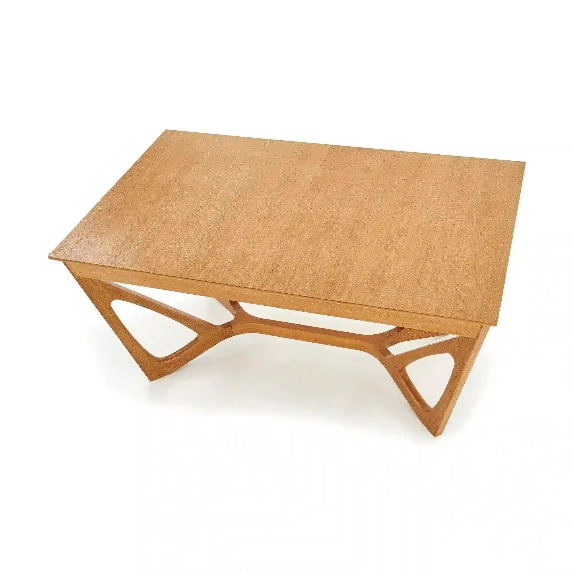 Masa extensibila WENANTY, stejar, 160/240x100x77 cm