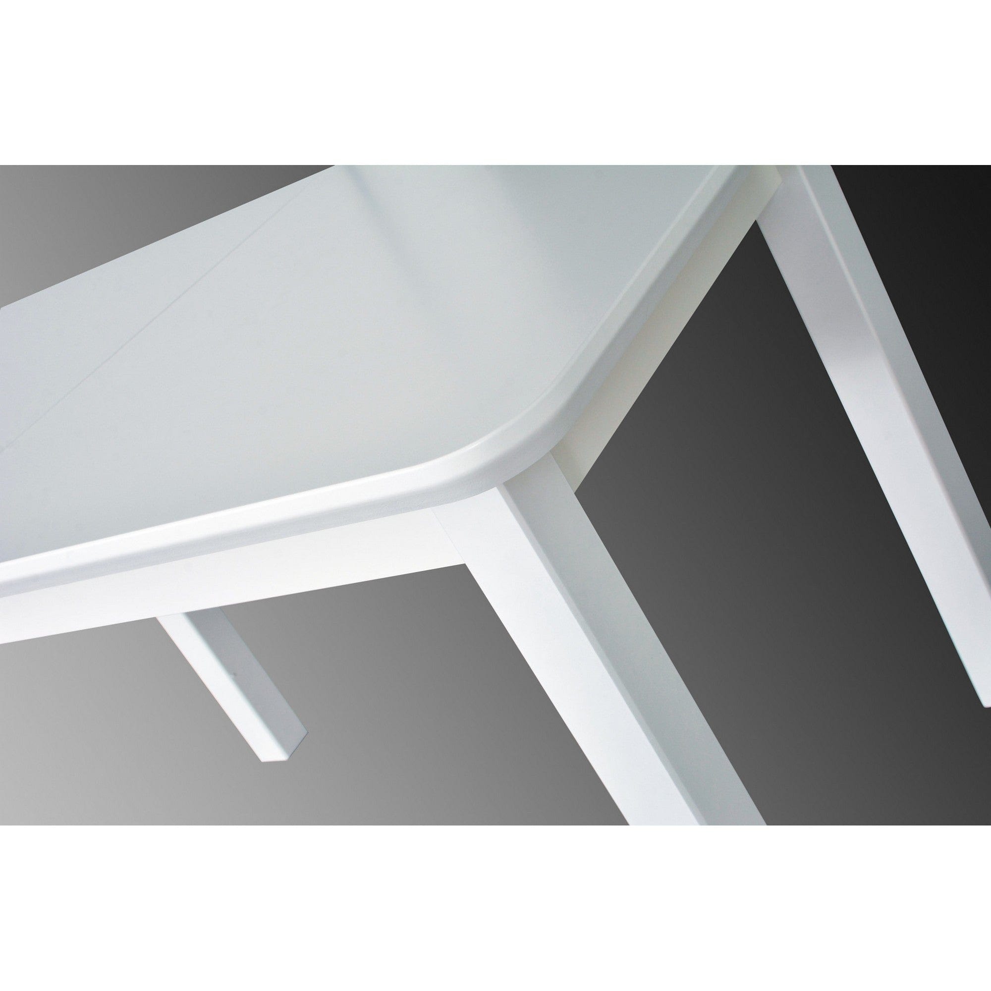 Masa extensibila WENUS 5S, alb, 160/200x90x76 cm