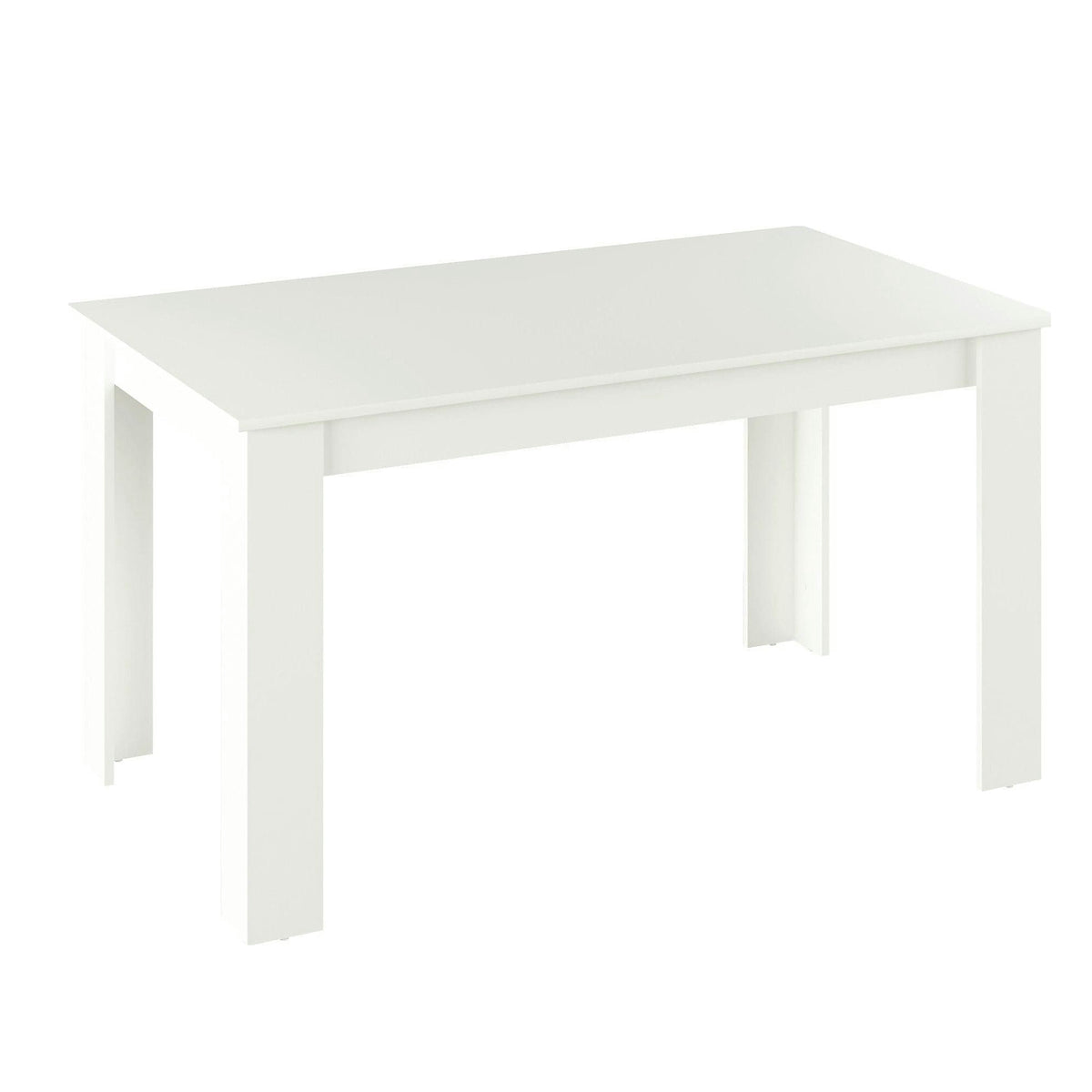 Masa GENERAL NEW, alb, DTD laminat, 140x80x75 cm