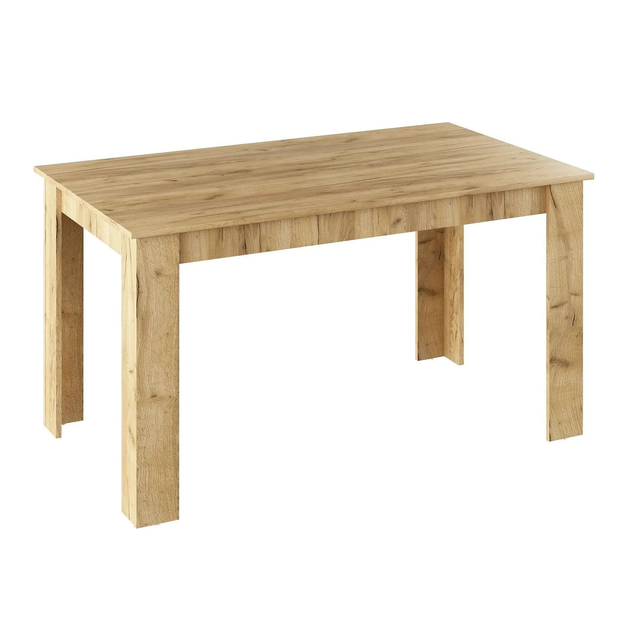 Masa GENERAL NEW, stejar artisan, DTD laminat, 140x80x75 cm