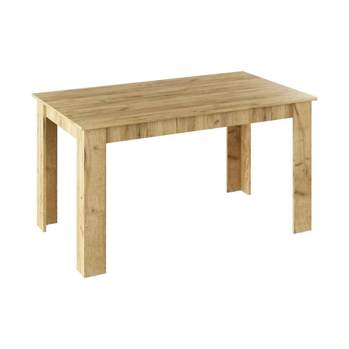 Masa GENERAL NEW, stejar artisan, DTD laminat, 140x80x75 cm