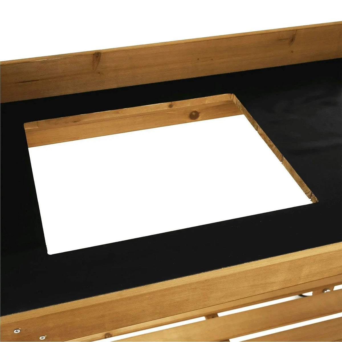 Masa gradina BARDY, stejar, lemn/polipropilena, 94x49x120 cm