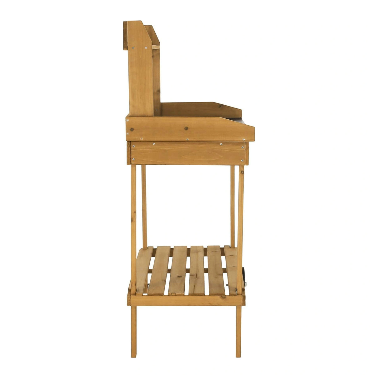 Masa gradina BARDY, stejar, lemn/polipropilena, 94x49x120 cm