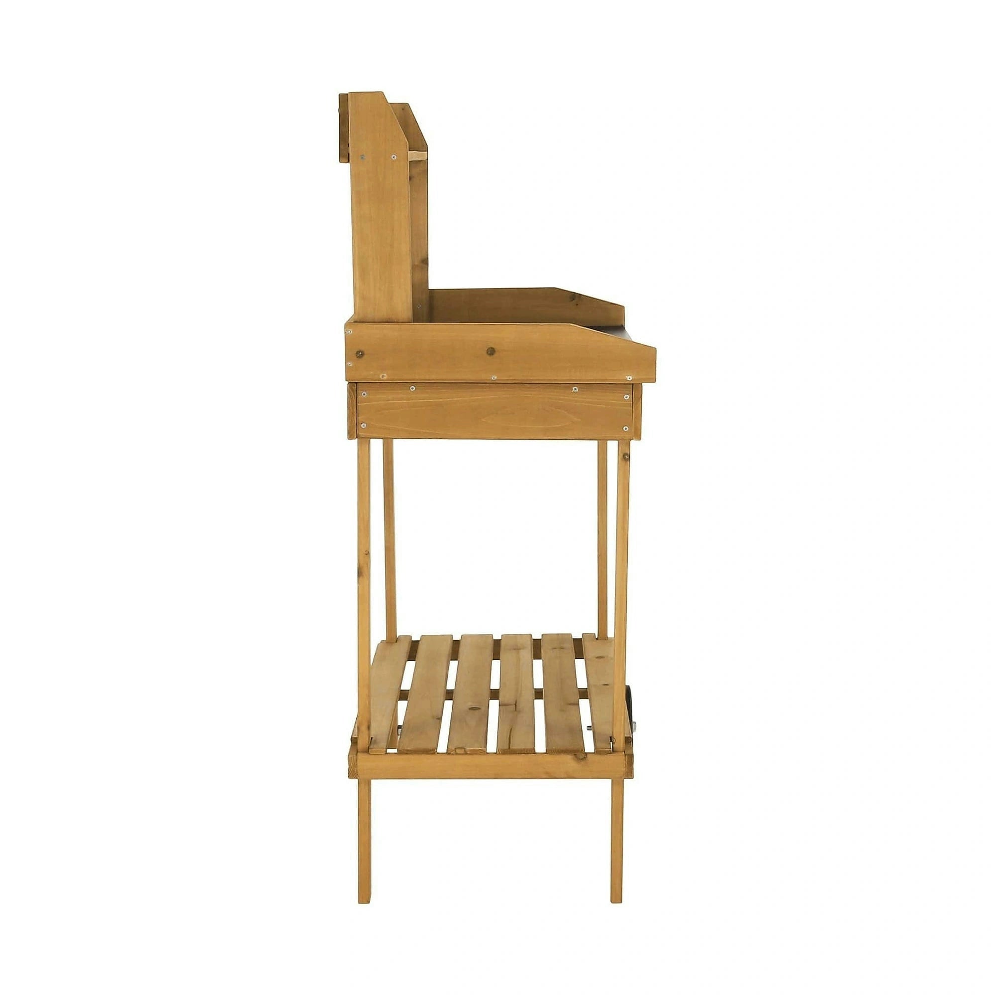 Masa gradina BARDY, stejar, lemn/polipropilena, 94x49x120 cm